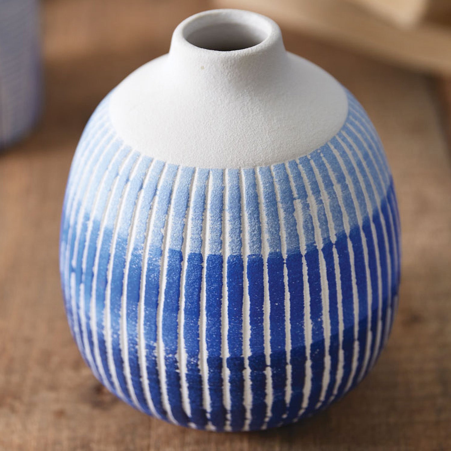 Blue Lagoon Bud Vase Set of 2