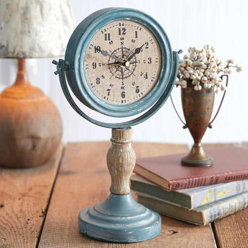 Maritime Compass Clock
