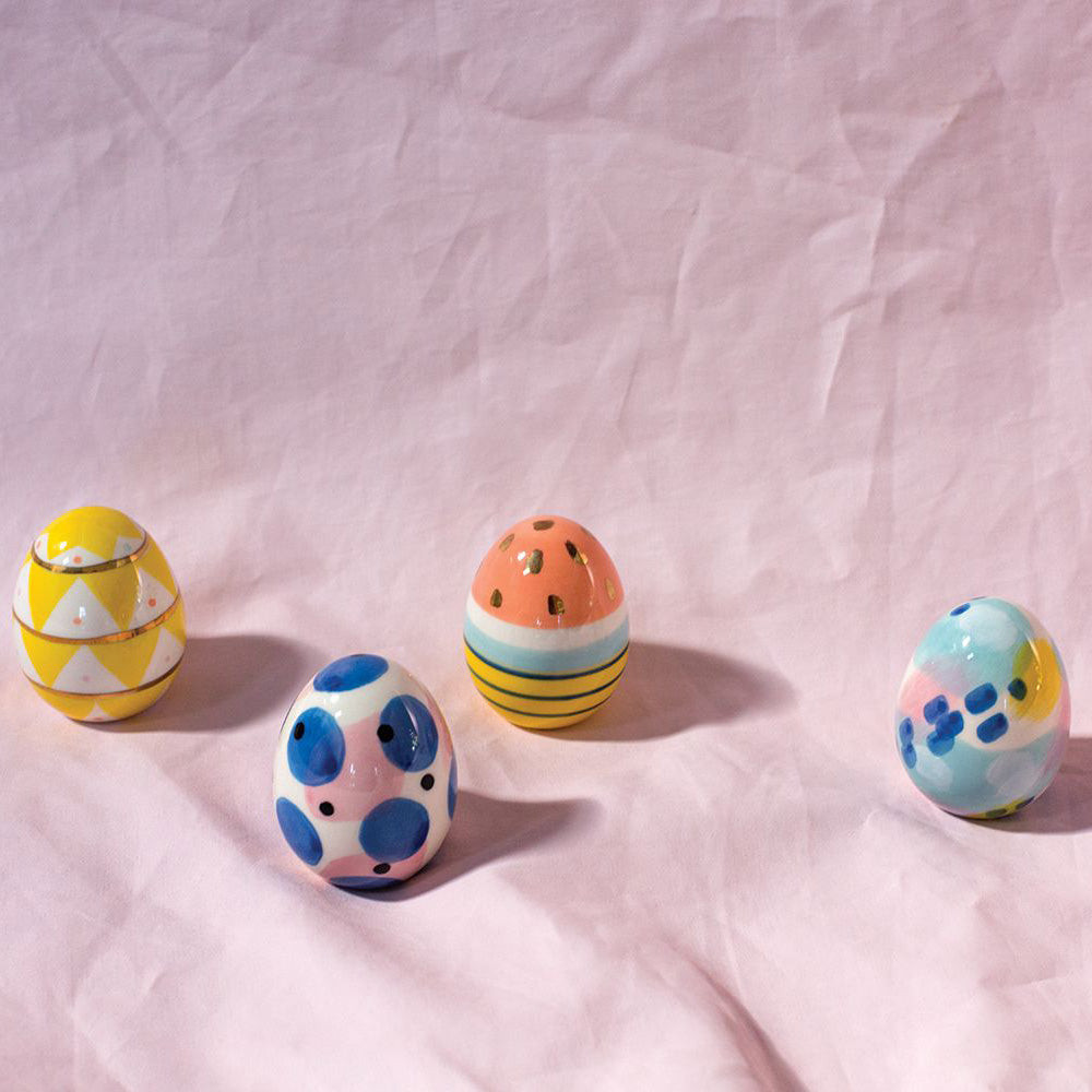 Artistic Easter Egg Set of 4