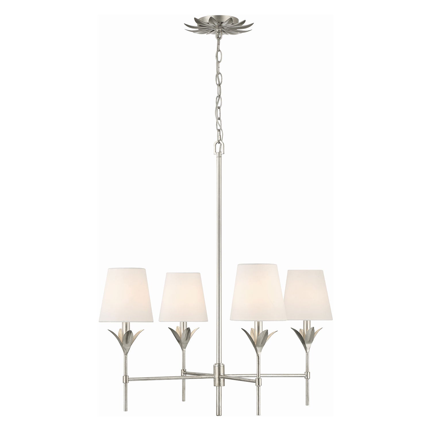 Crystorama Broche 4-Light Chandelier 534