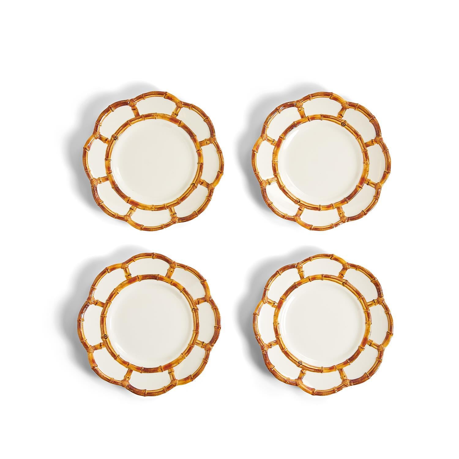Bamboo Touch Salad Plate Set of 4