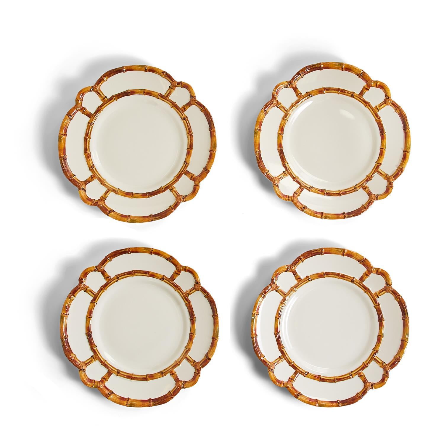 Bamboo Touch Dinner Plate Set of 4
