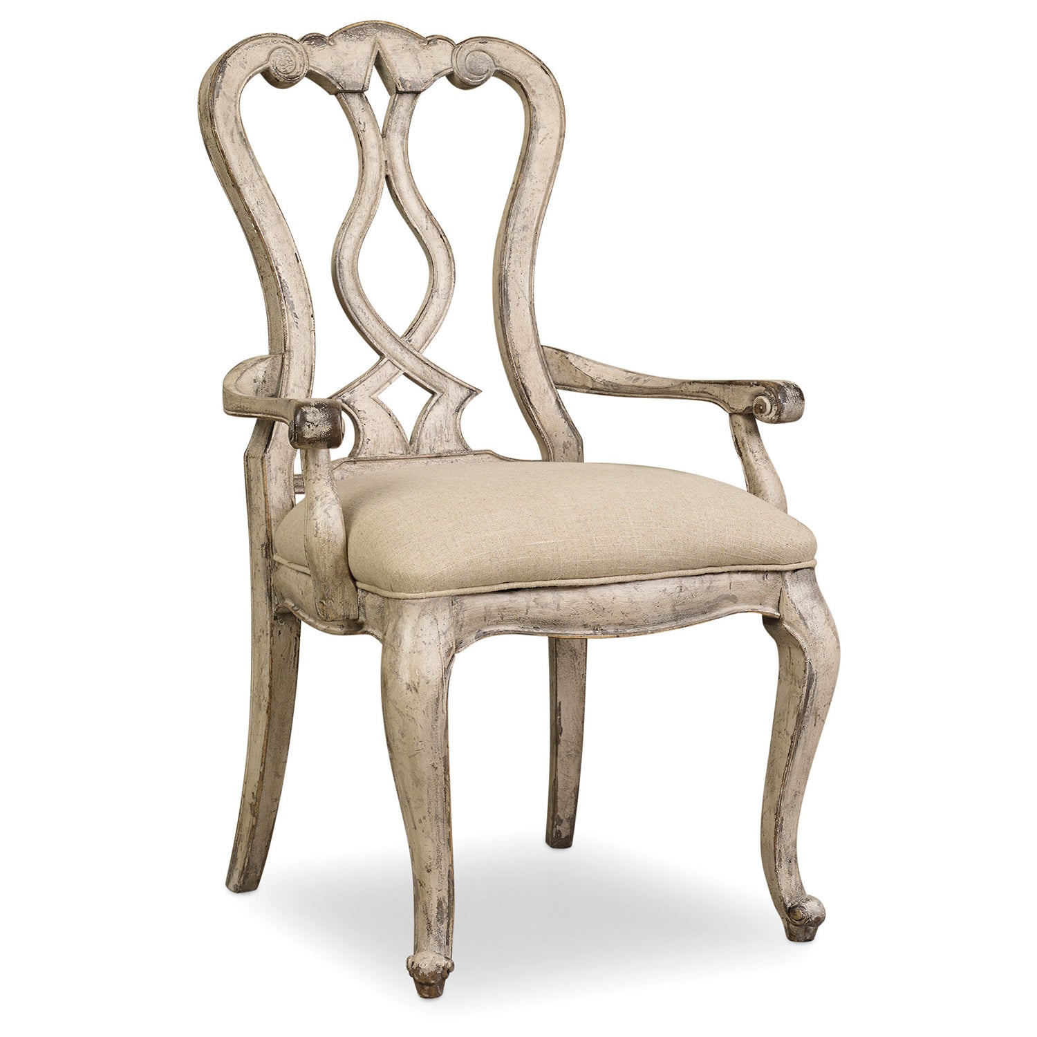 Hooker Furniture Chatelet Splatback Arm Chair Set of 2