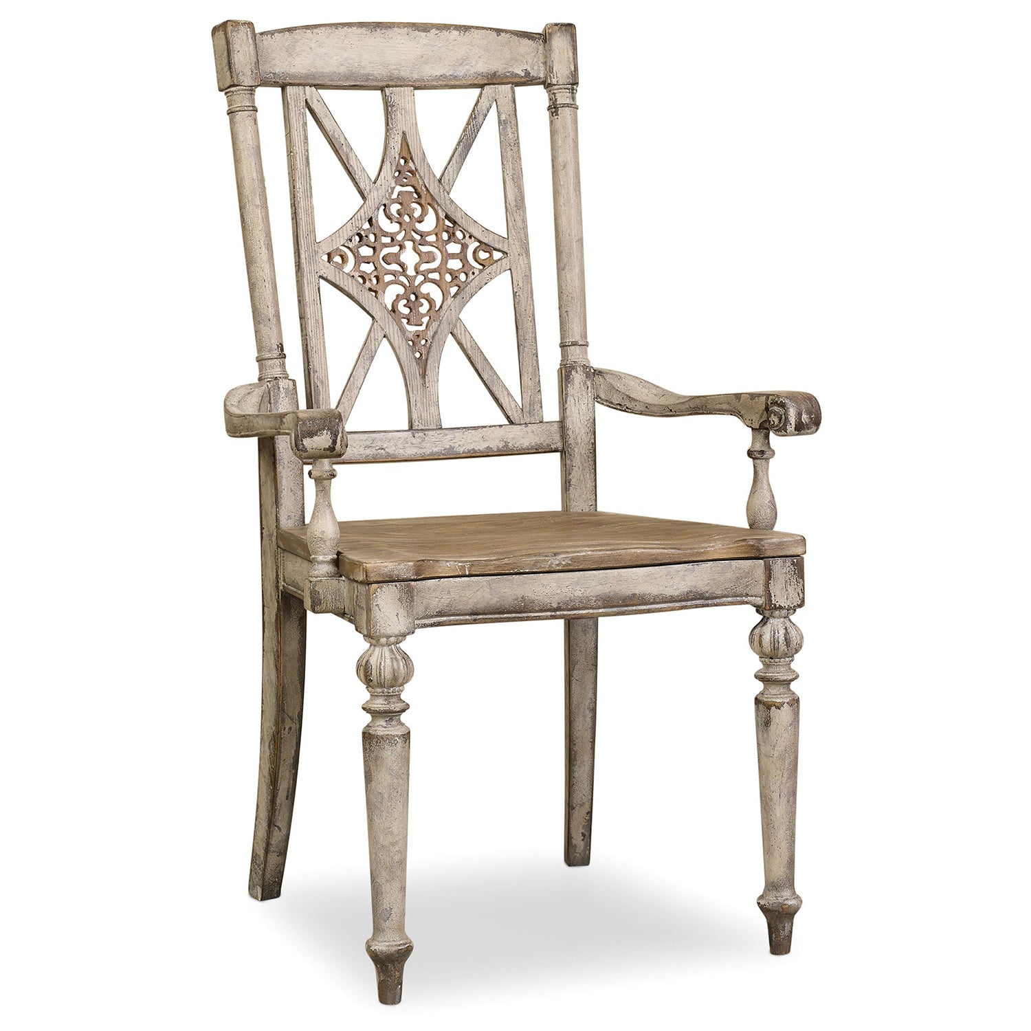 Hooker Furniture Chatelet Fretback Arm Chair Set of 2