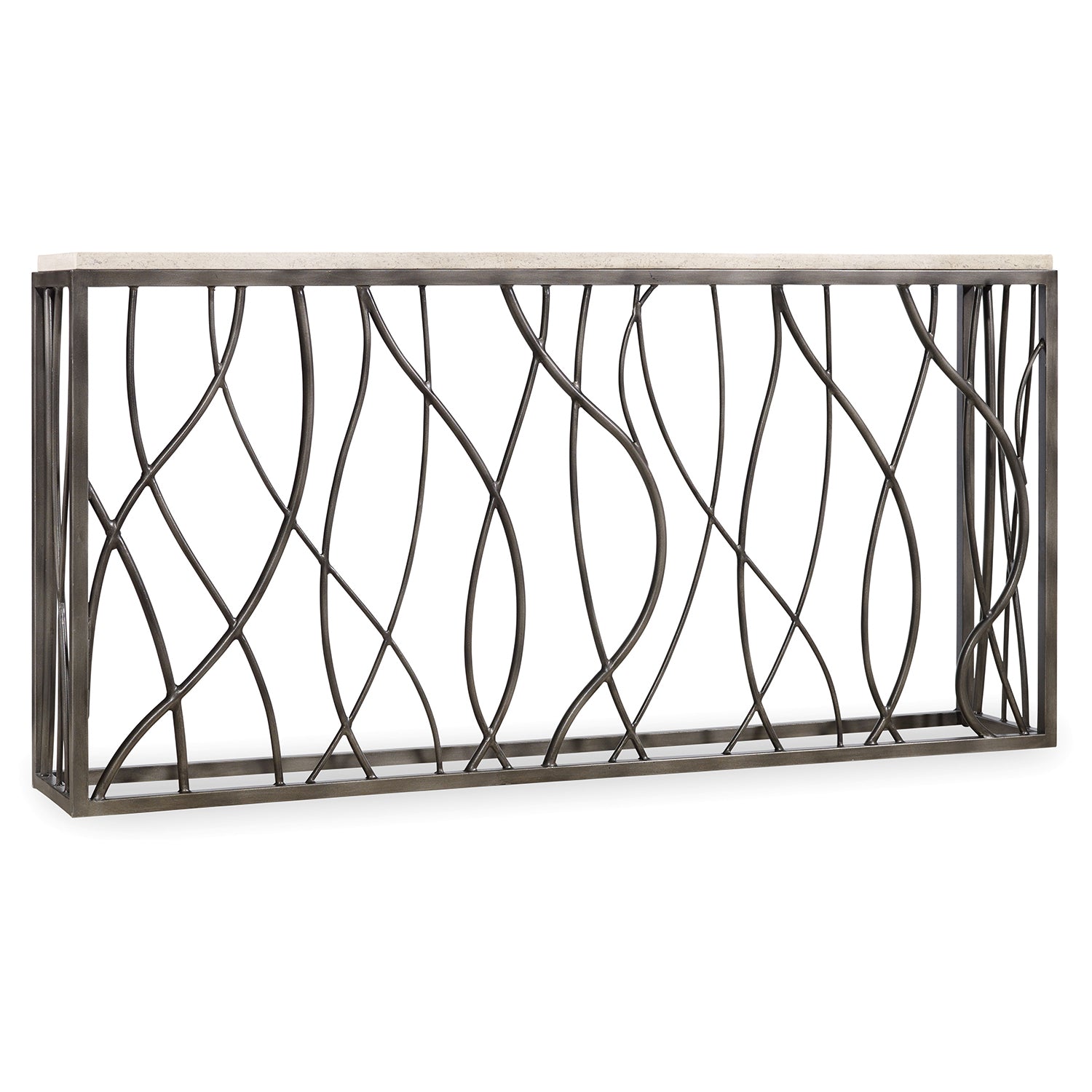 Hooker Furniture Travertine Console Table