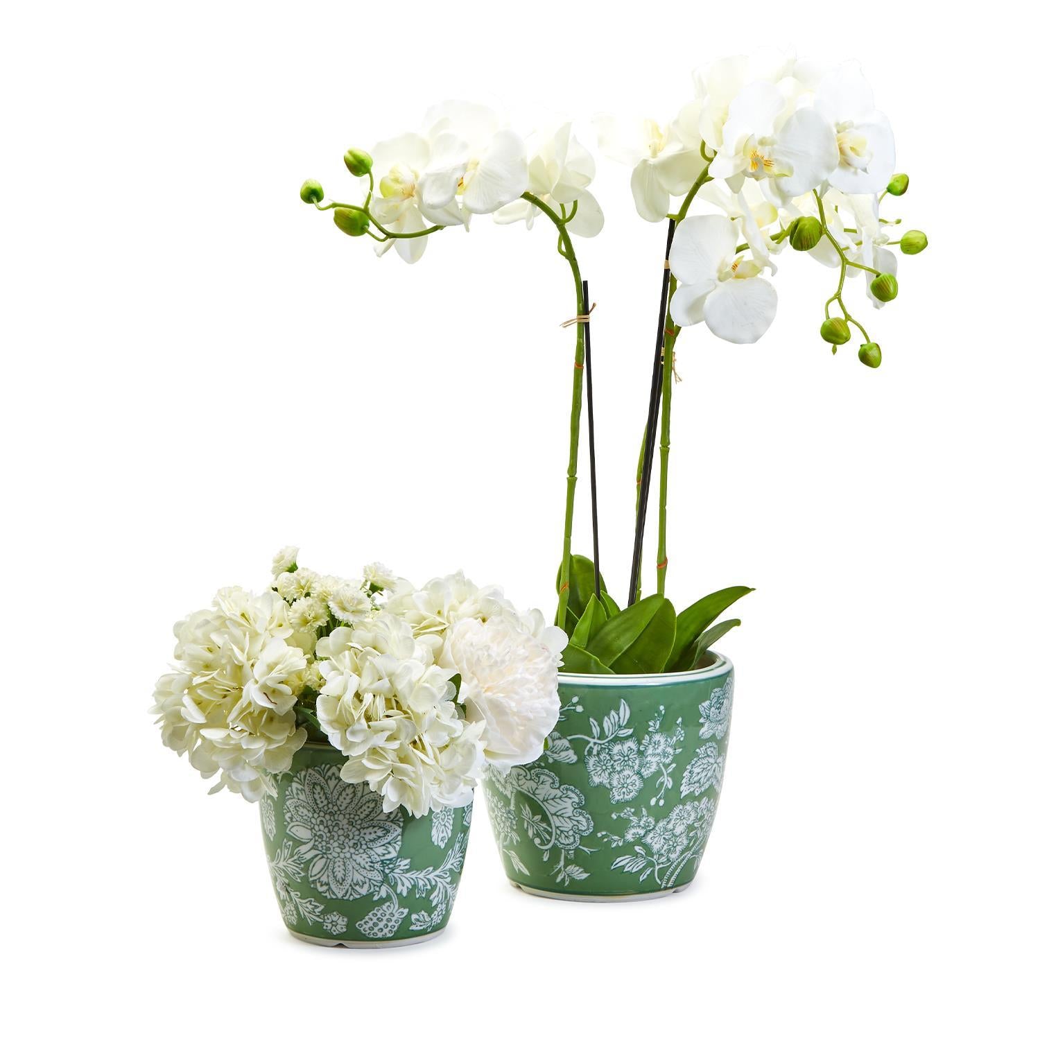 Countryside Cachepot/Planter Set of 2