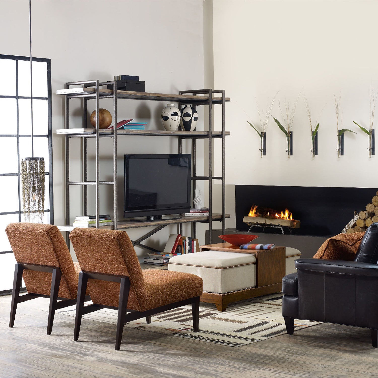 Hooker Furniture Studio 7H Scaffold Entertainment Console