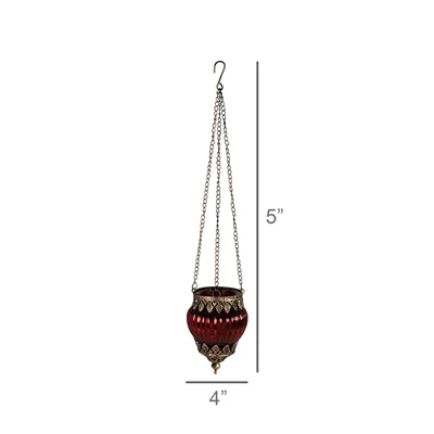 Fez Colorful Hanging Lantern Set of 2