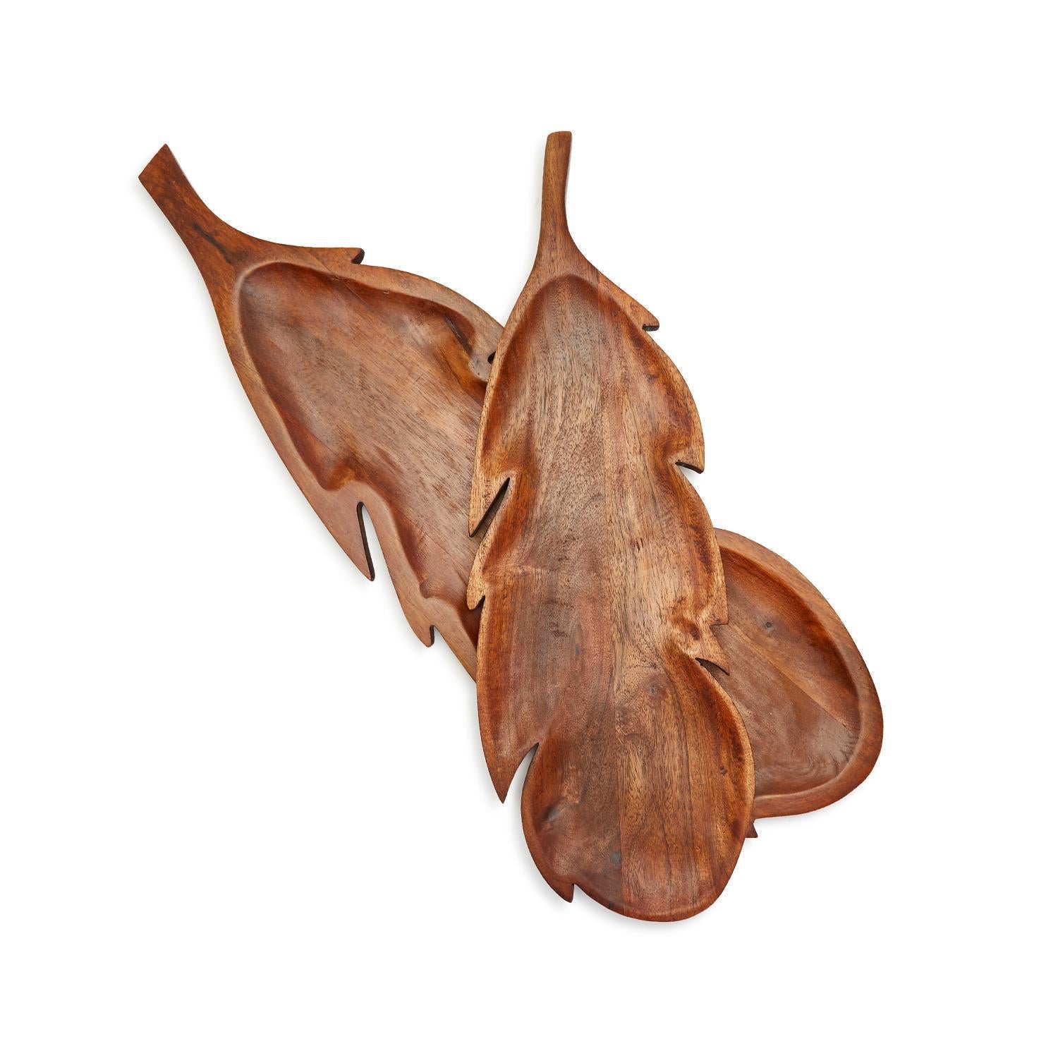 Feather Serving Board Set of 2