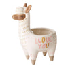 Fuzzy Feelings Llama Pot