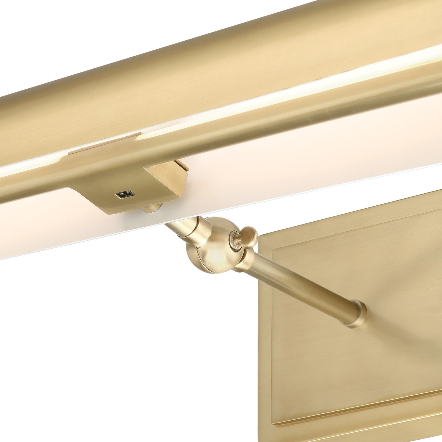 Currey & Co Pendleton Brass Medium Picture Light