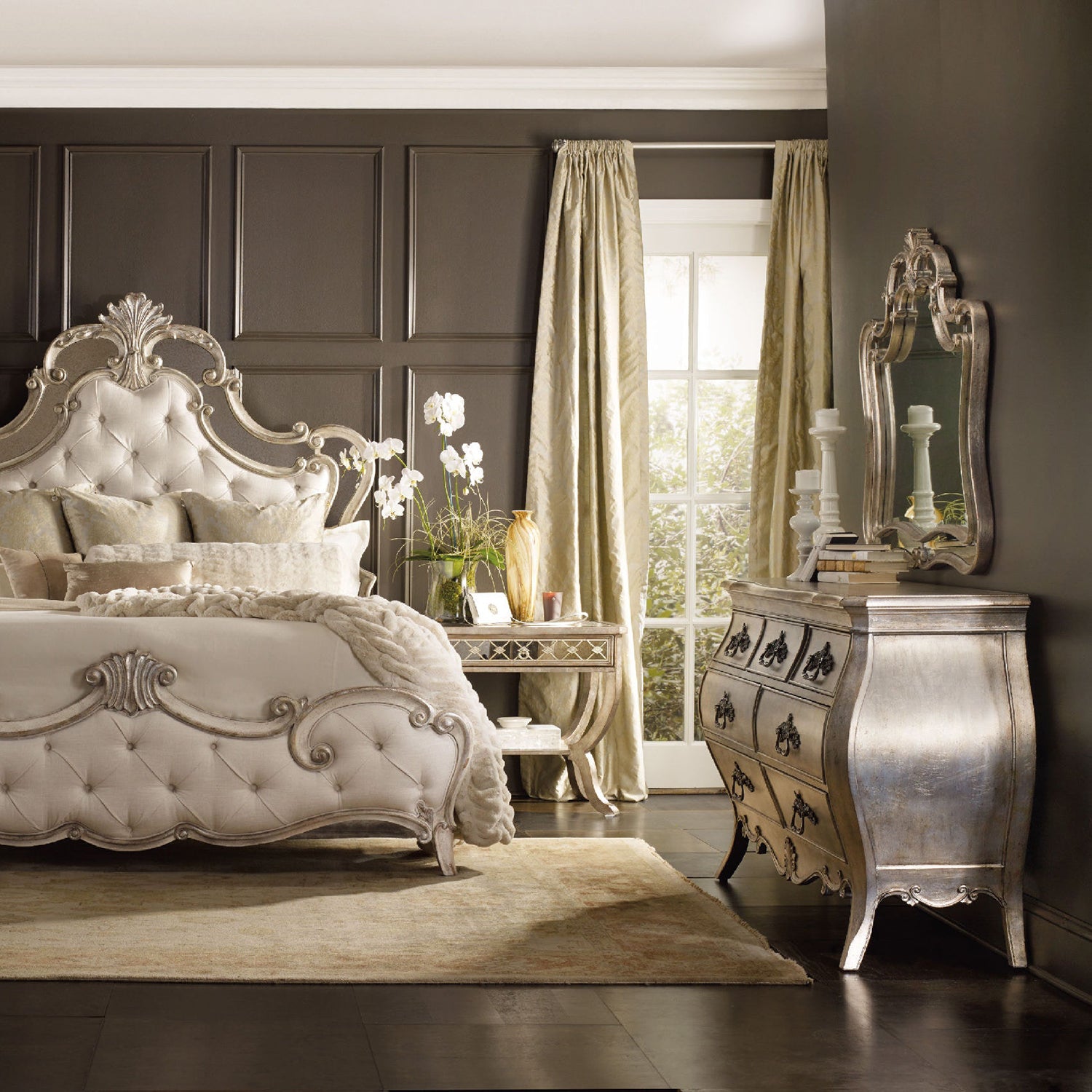 Hooker Furniture Sanctuary Shaped Mirror