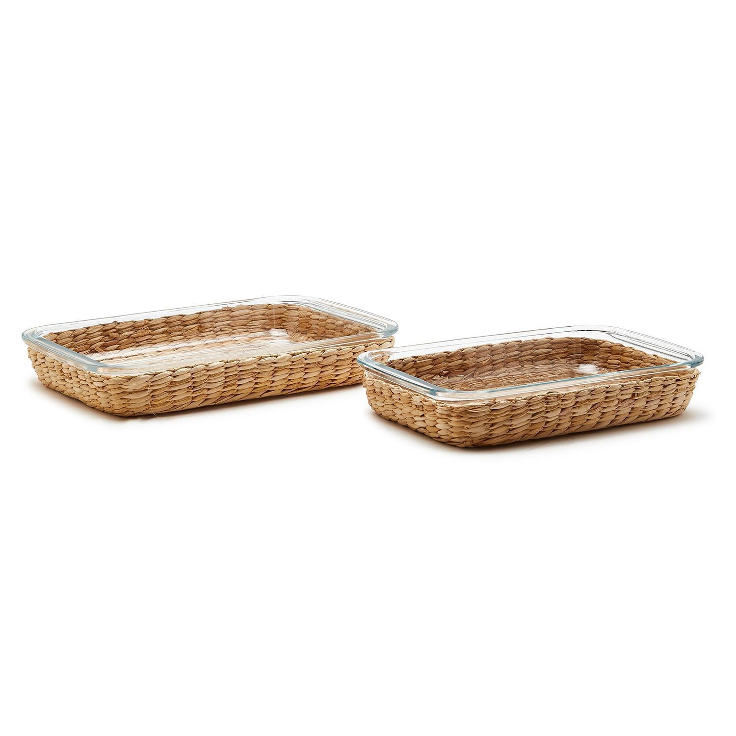 Borosilicate Glass Baking Dish Set of 2