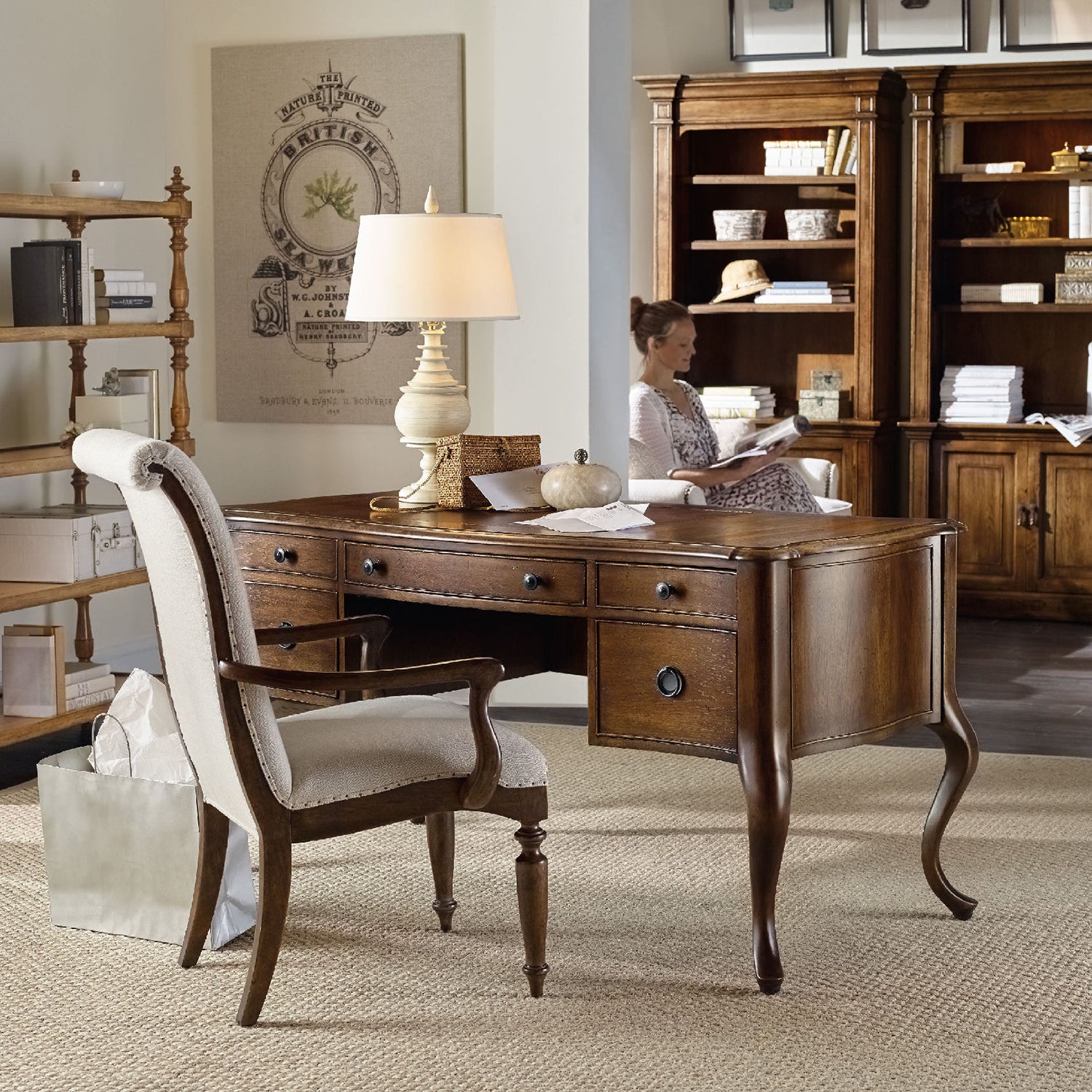 Hooker Furniture Archivist Writing Desk