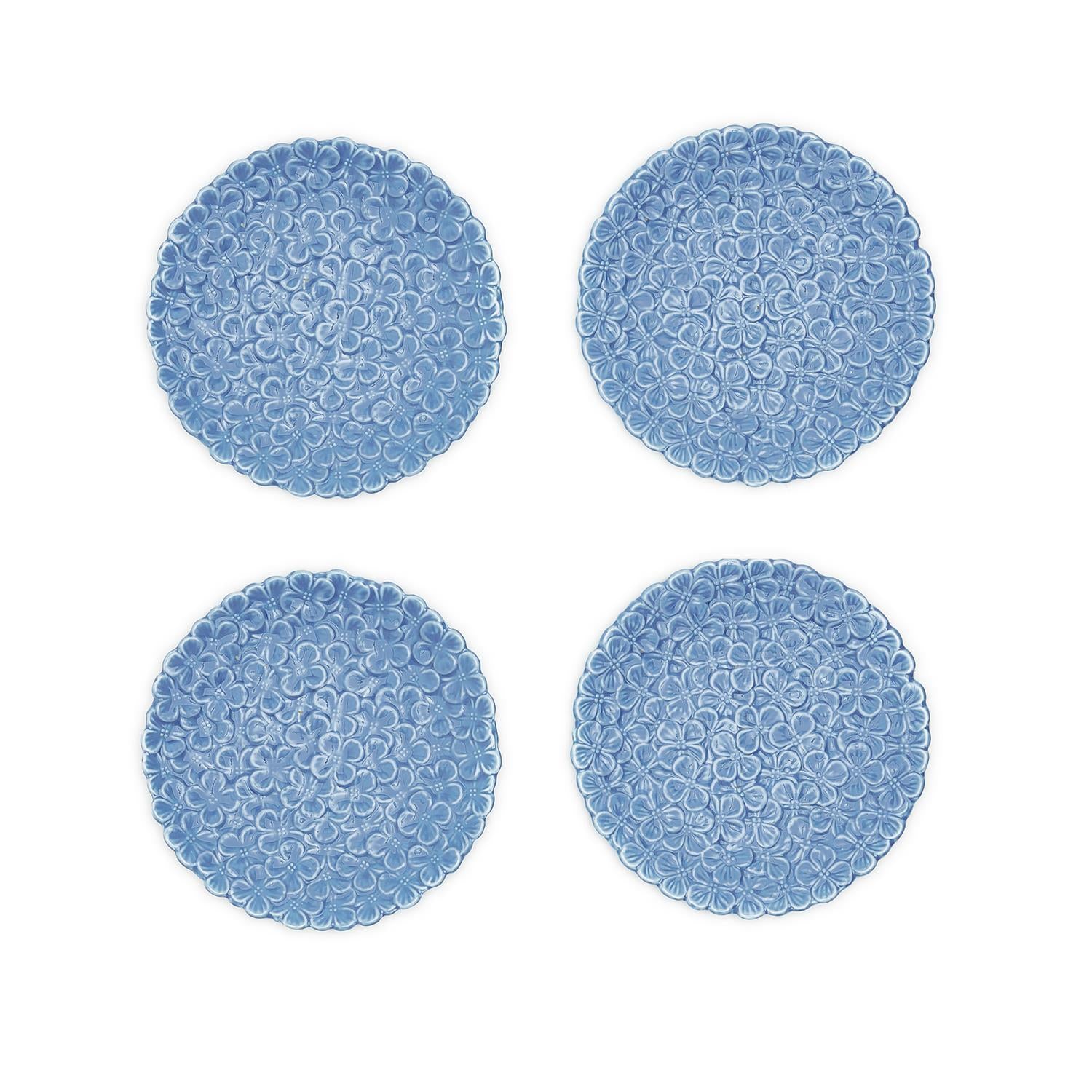 Hydrangea Tidbit Dish Set of 4
