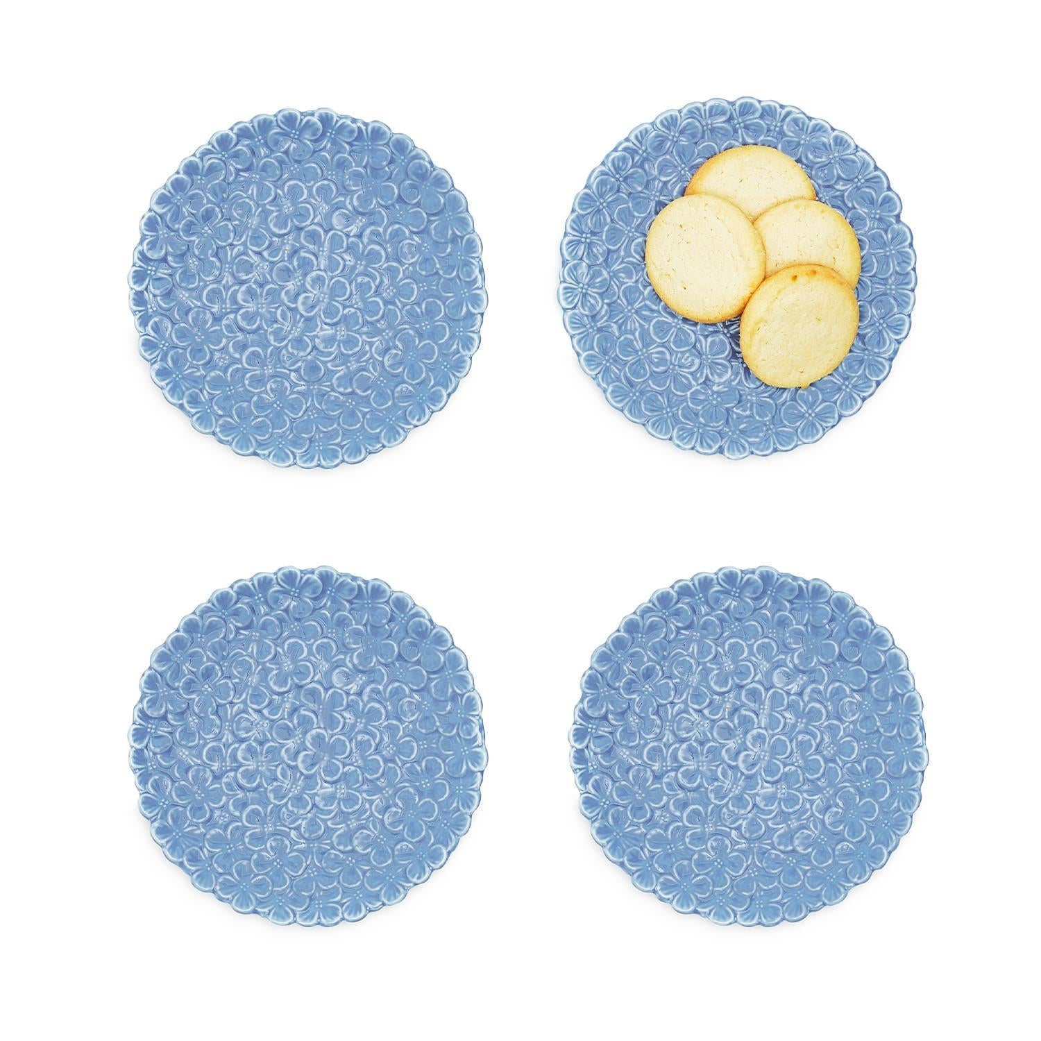 Hydrangea Tidbit Dish Set of 4