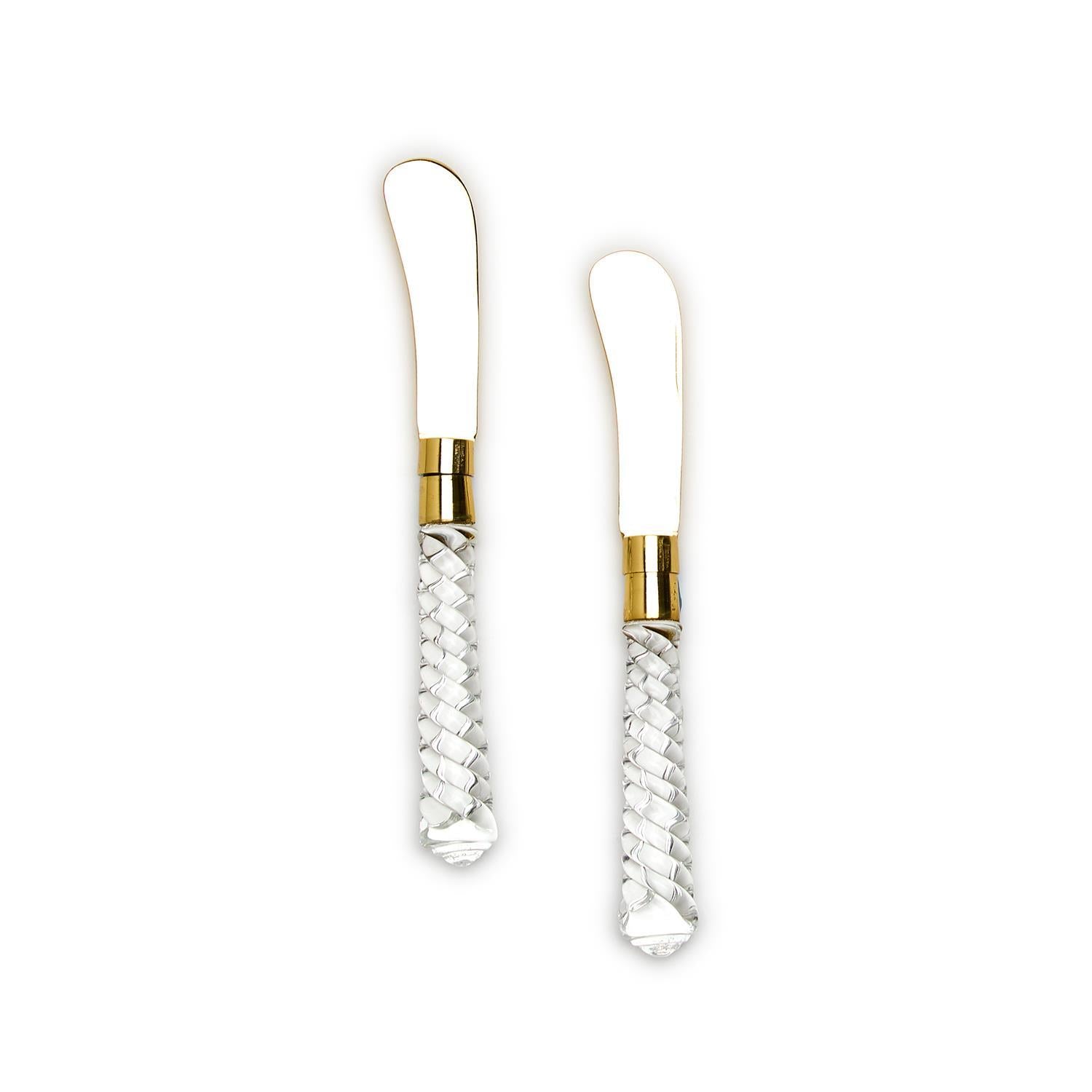Crystal Clear Spreader Set of 2