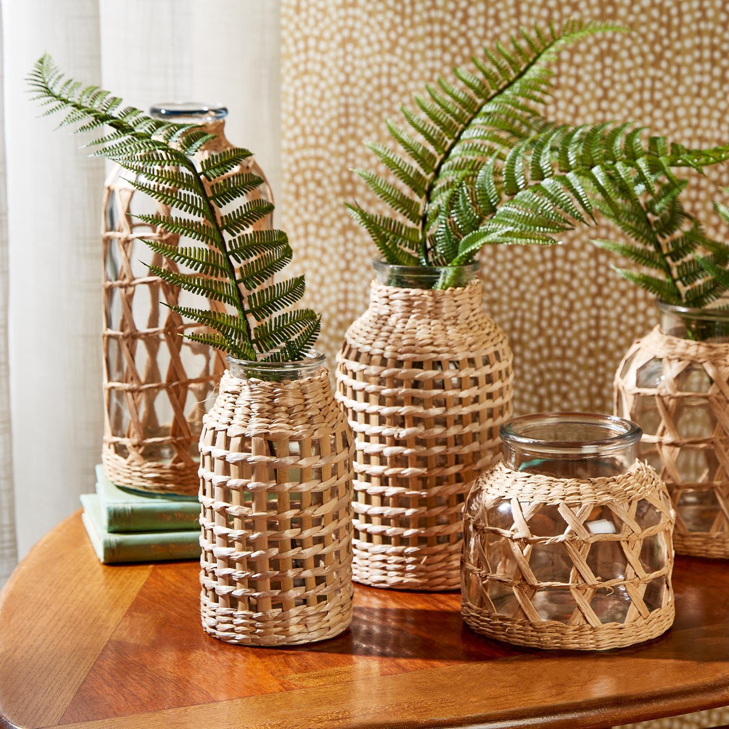 Lattice Vase Set of 5