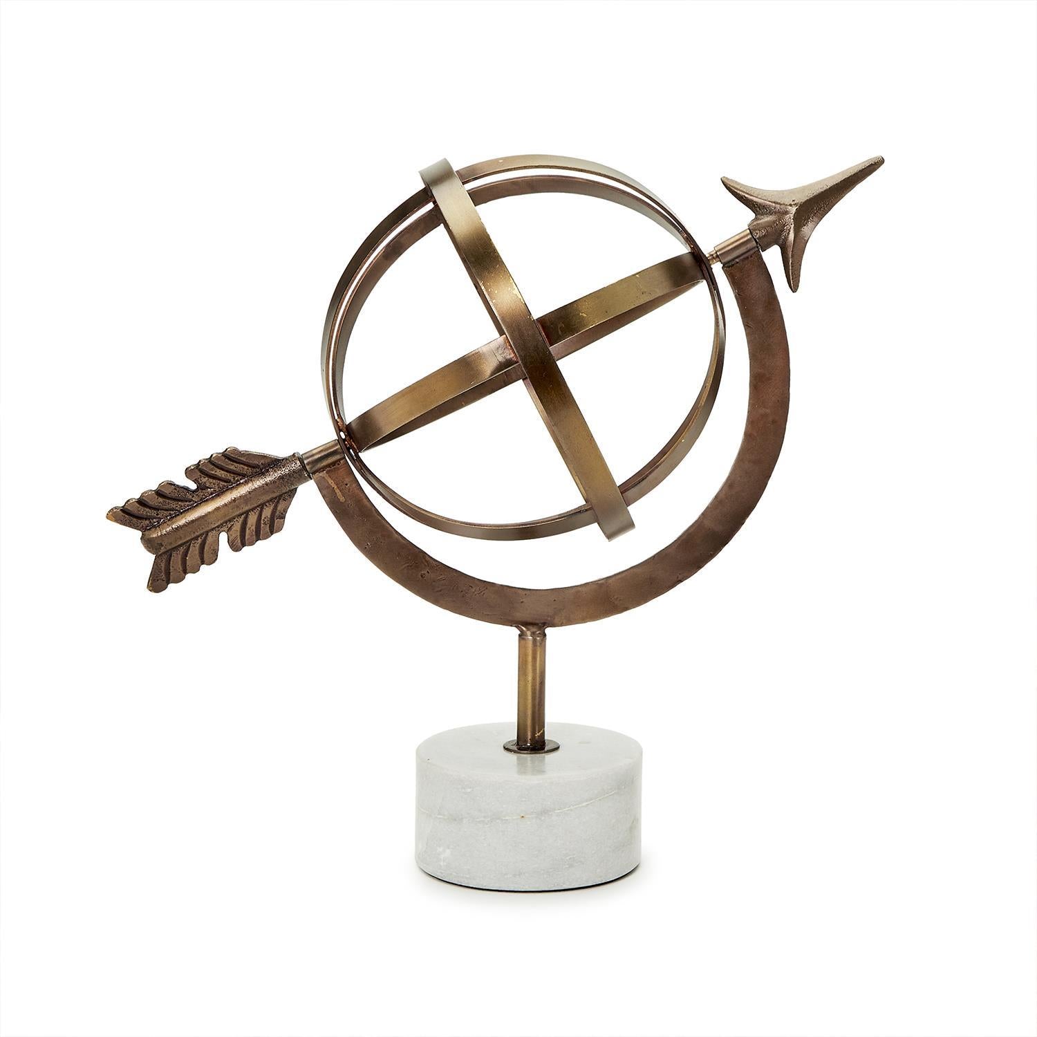 Armillary Sphere on Marble Base