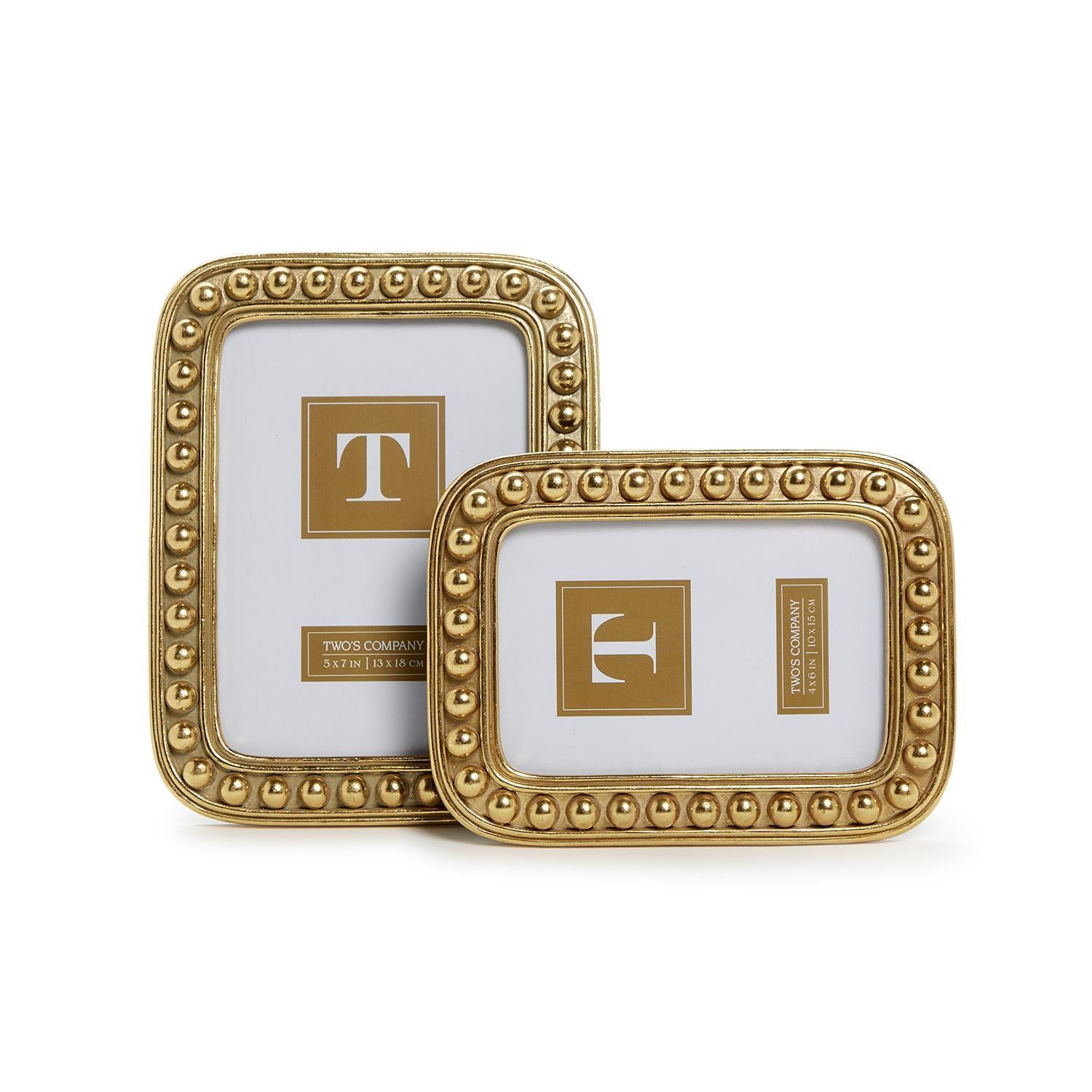 Gold Ball Frame Set of 2