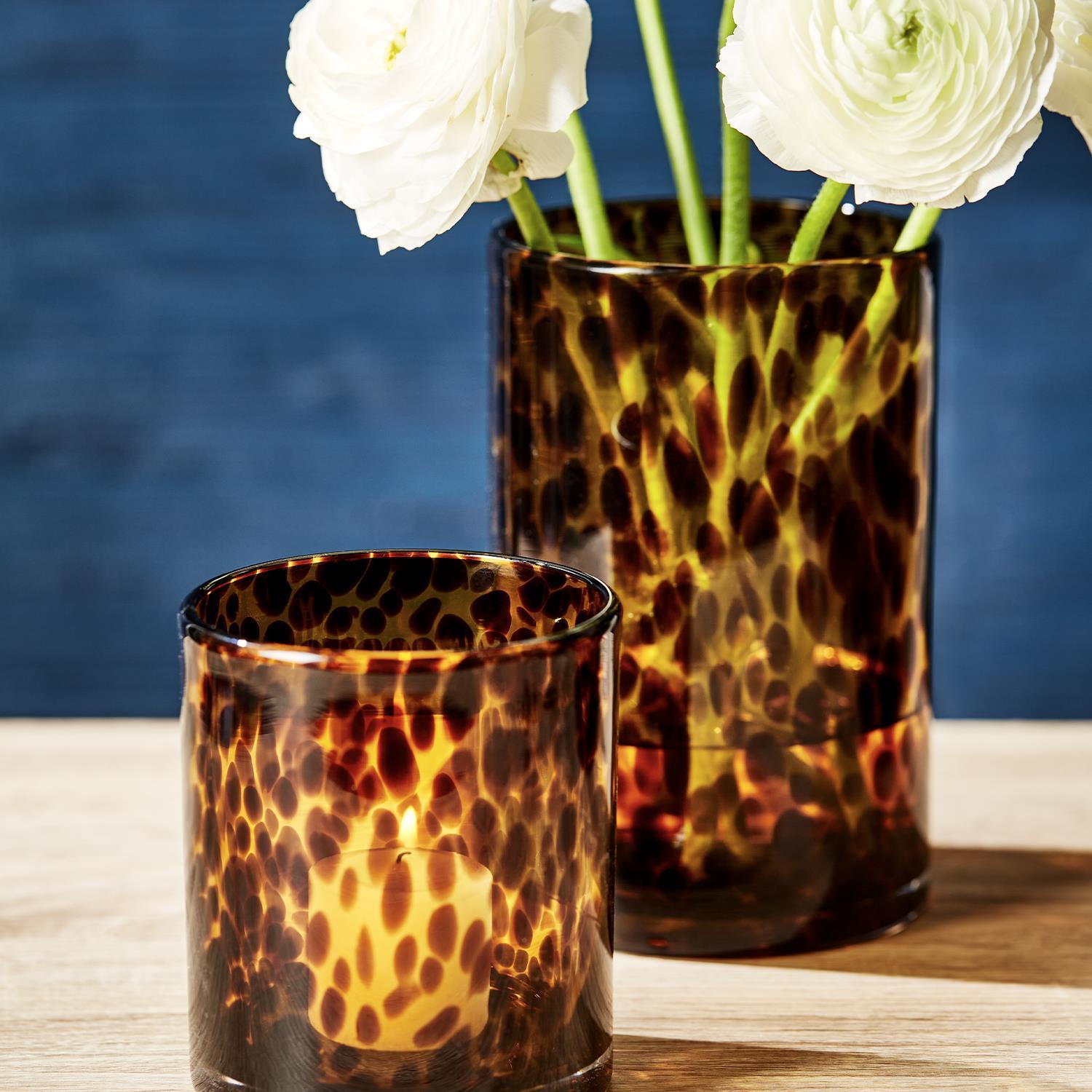 Tortoise Candleholder/Vase Set of 2