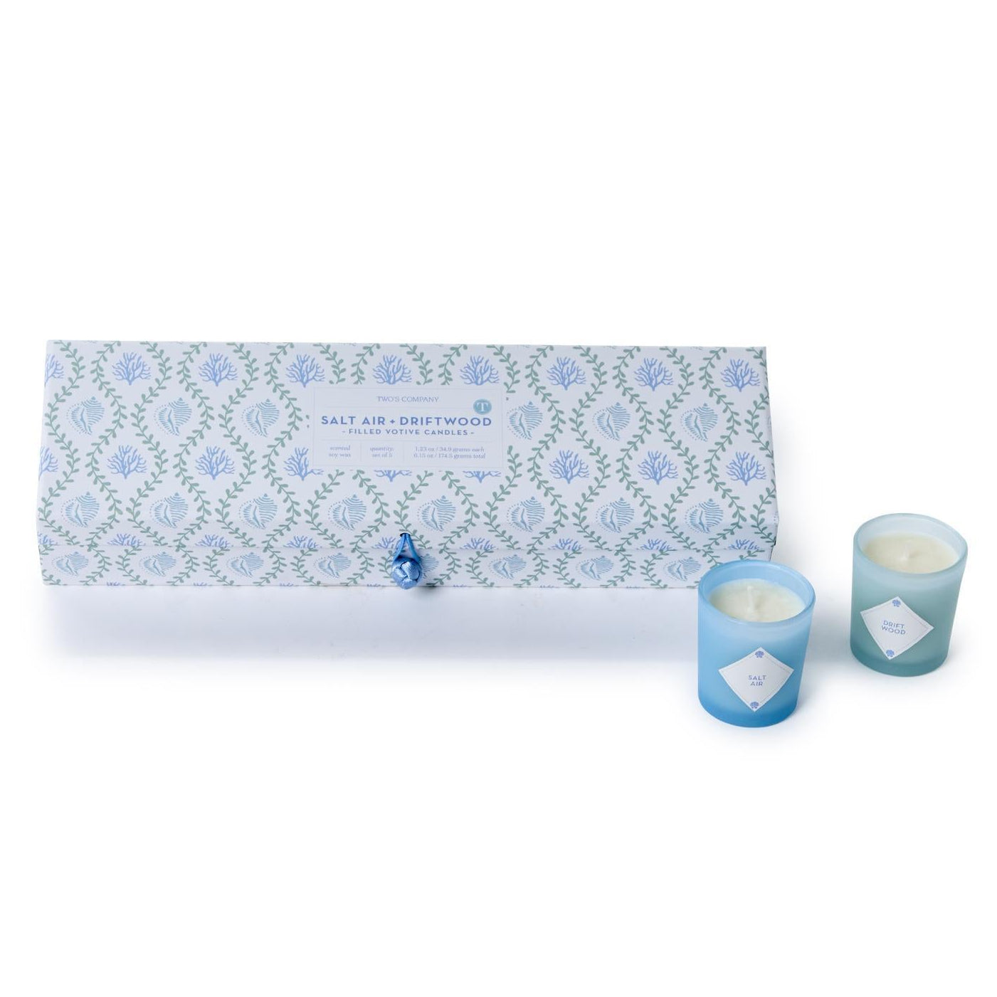 Salt Air and Drift Wood Scented Candle Set of 5