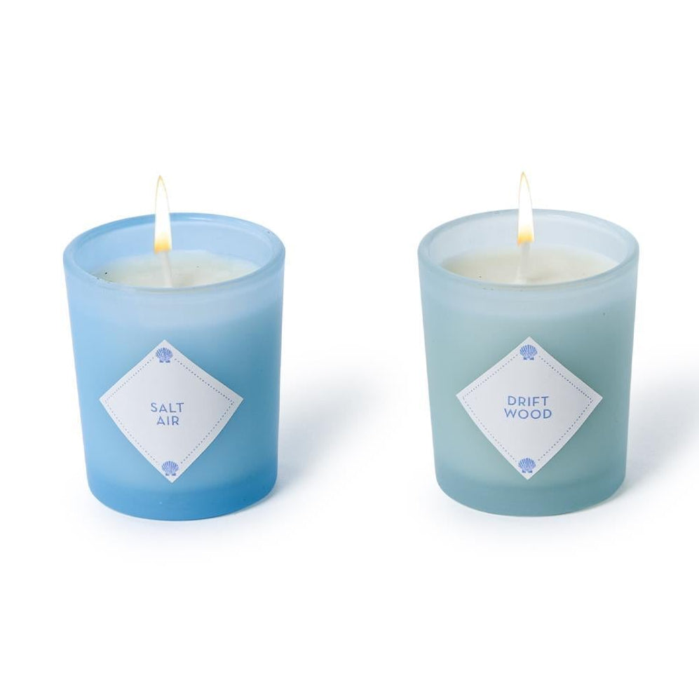 Salt Air and Drift Wood Scented Candle Set of 5
