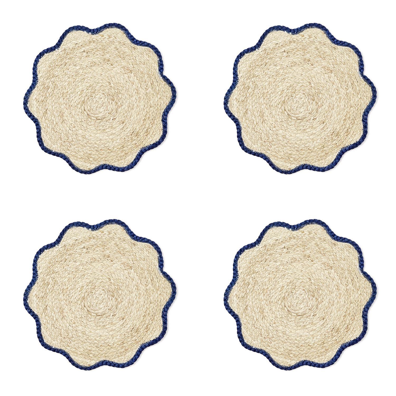 Scalloped Edge Placemat Set of 4