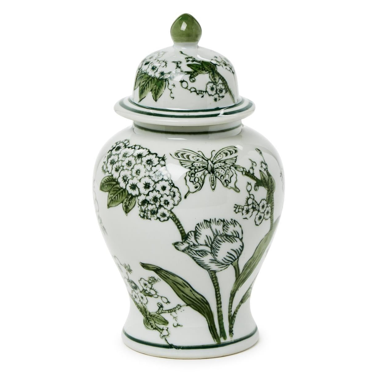 Chinoiseire Jar with Lid