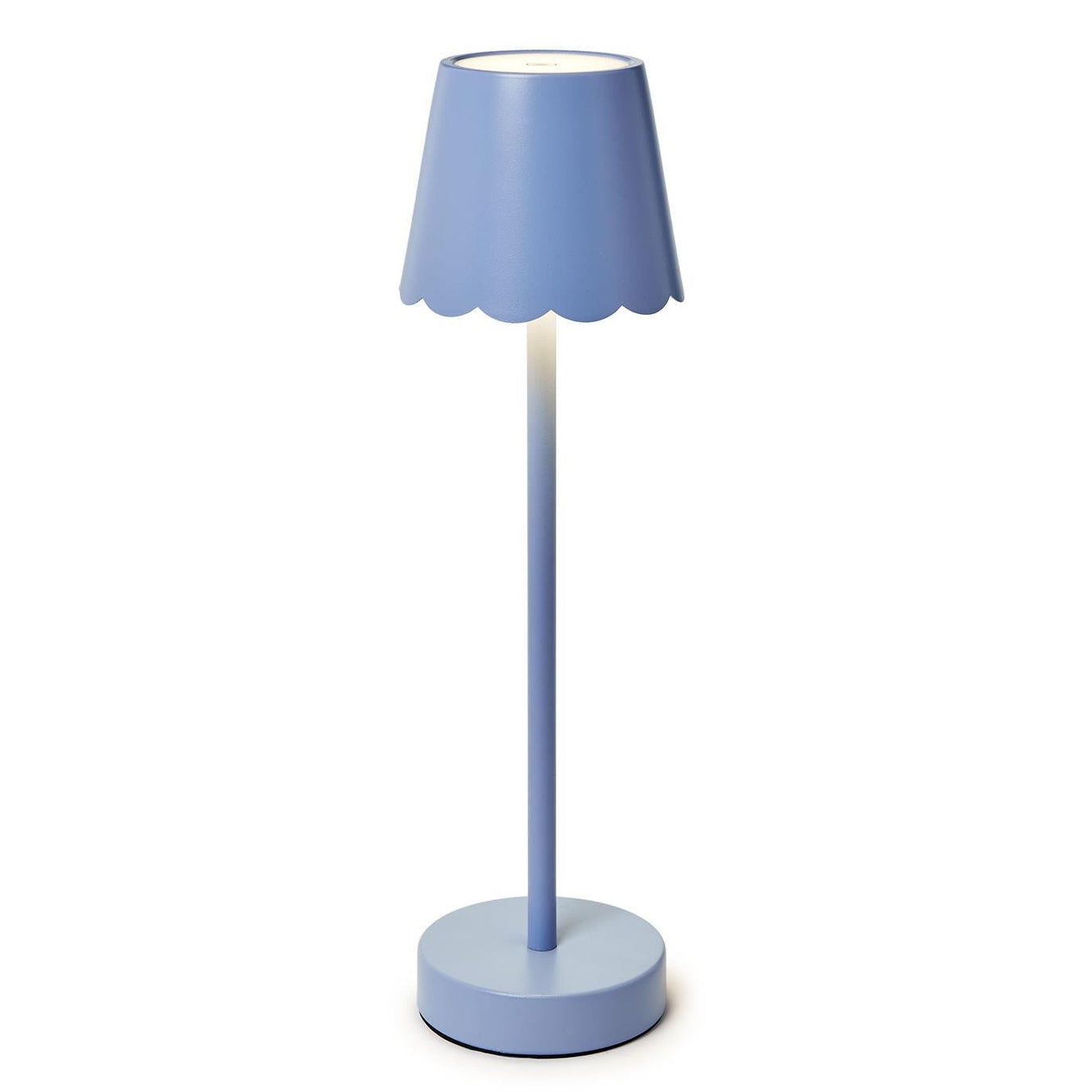 Scallop LED Portable Cordless Table Lamp