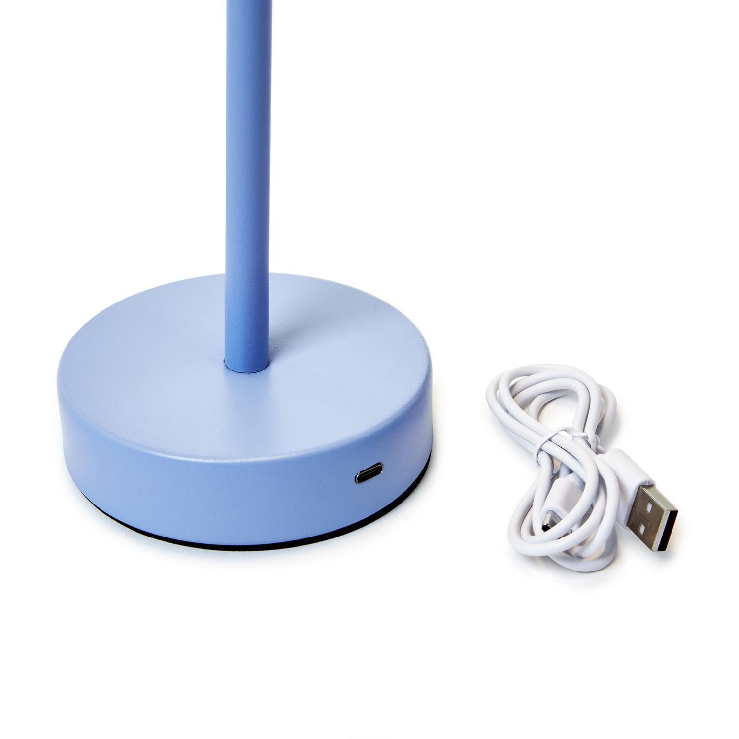 Scallop LED Portable Cordless Table Lamp