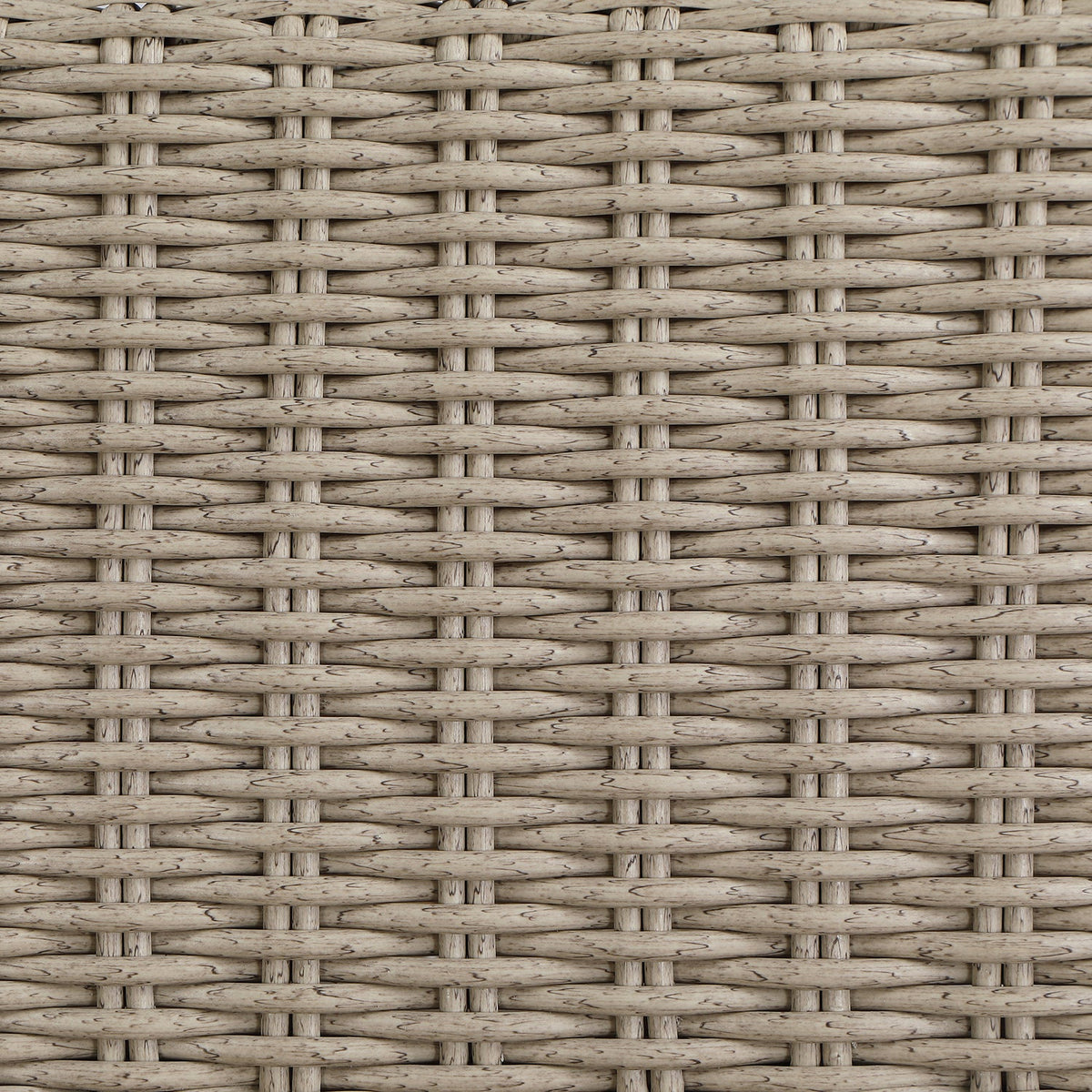 Seacrest Cream Olefin Water Resistant Fabric And Wicker Outdoor Patio Swivel Chair