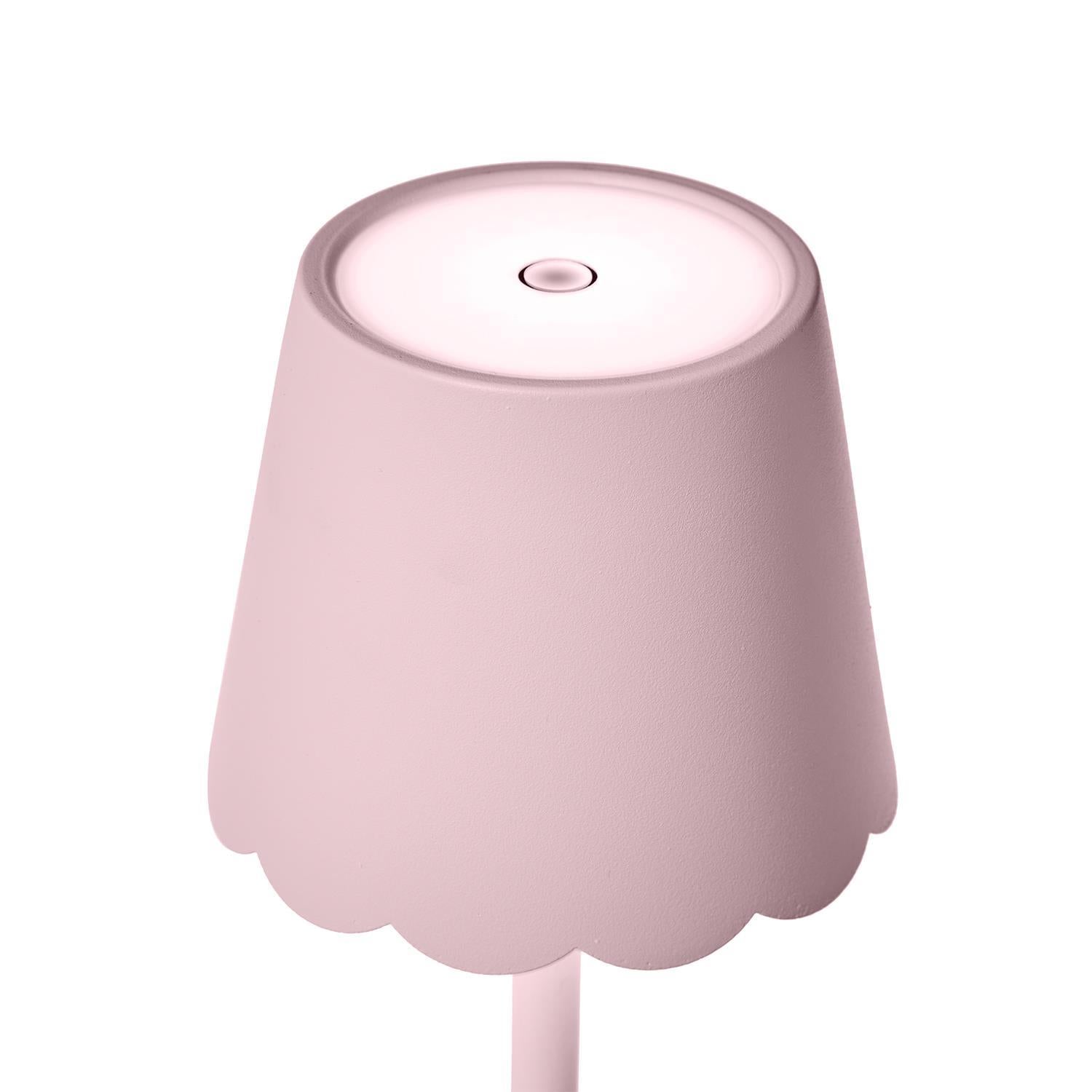Scallop LED Portable Cordless Table Lamp