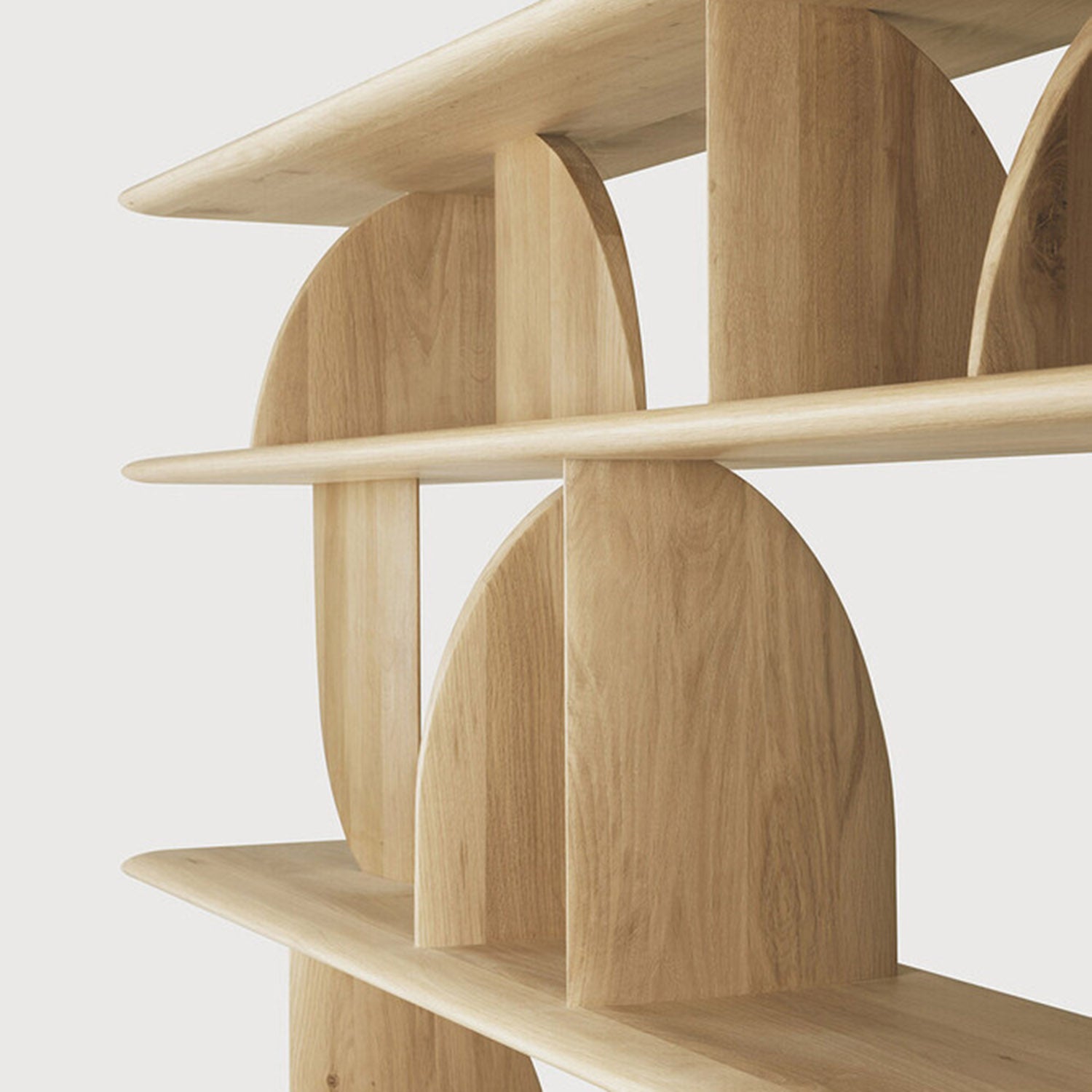 Ethnicraft Geometric Oak Rack