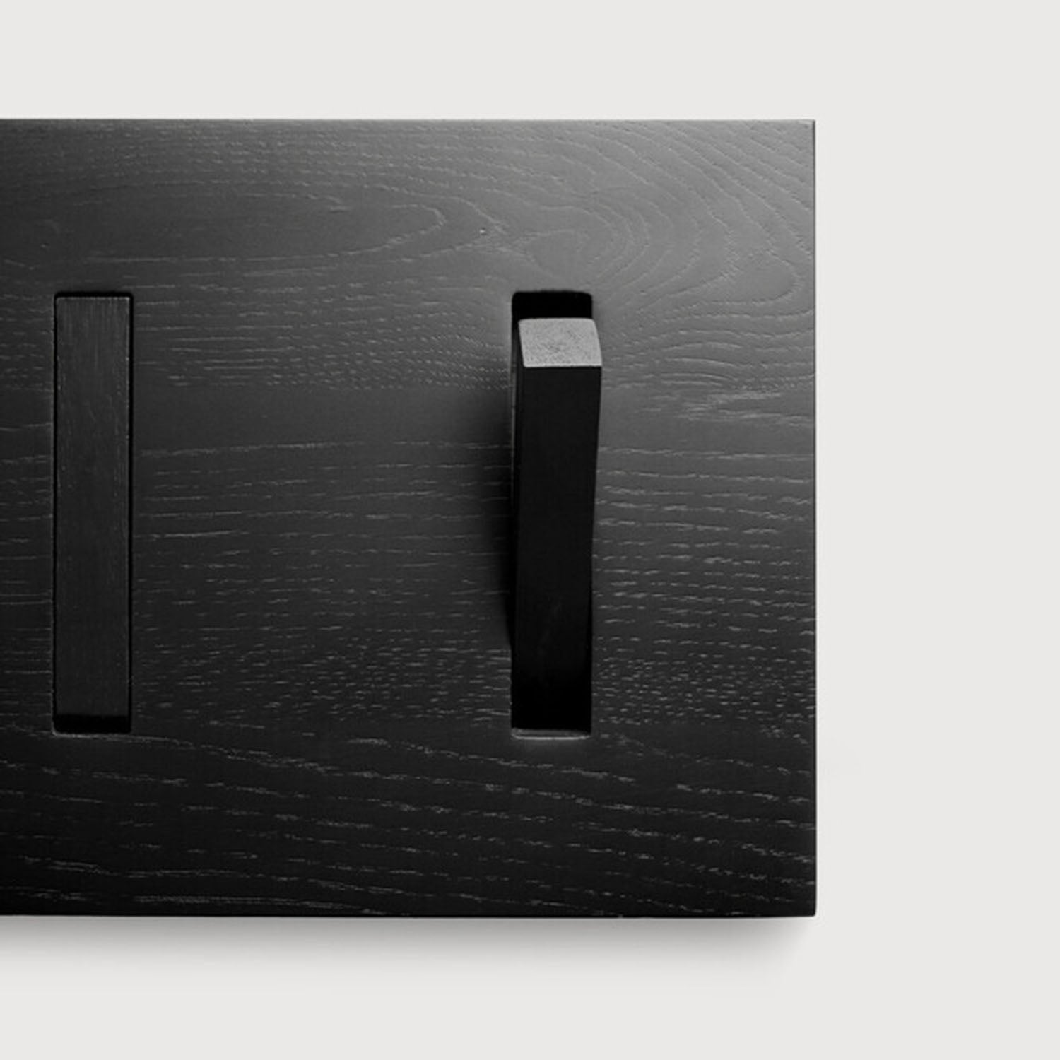Ethnicraft Utilitile Oak Black Wall Hanger