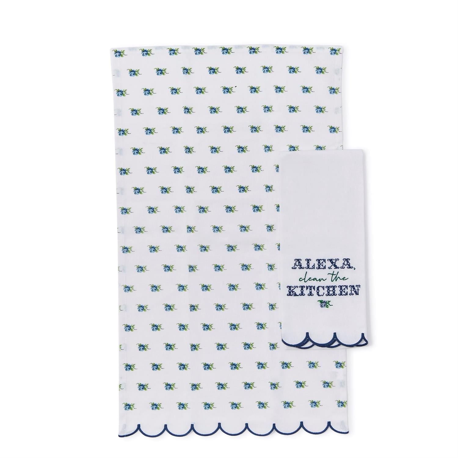 Alexa Clean The Kitchen Towel Set of 2