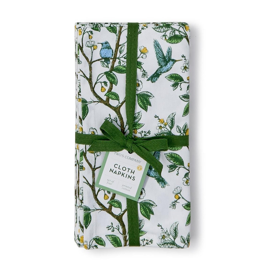 Hummingbird Cloth Napkin Set of 4