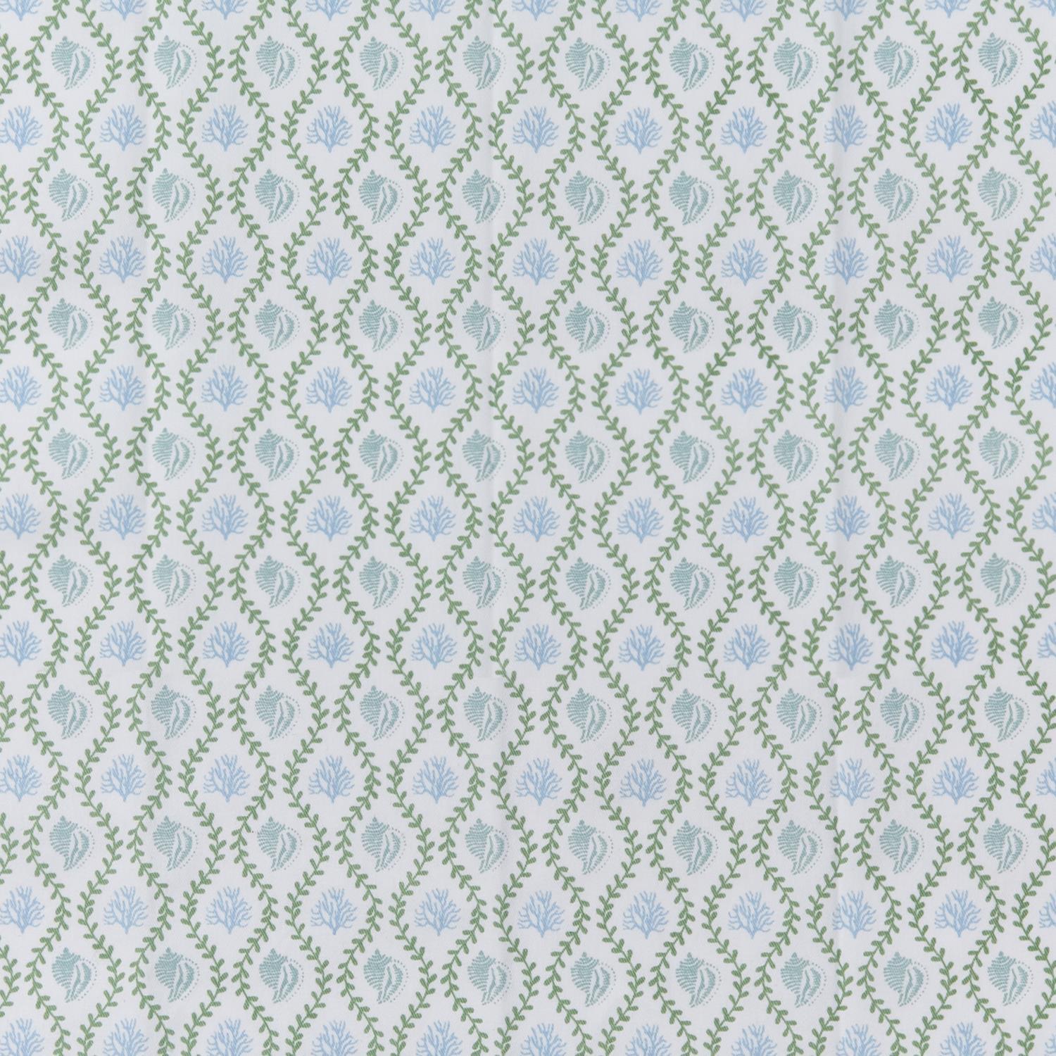 Coral Reef Block Print Cloth Napkin Set of 4