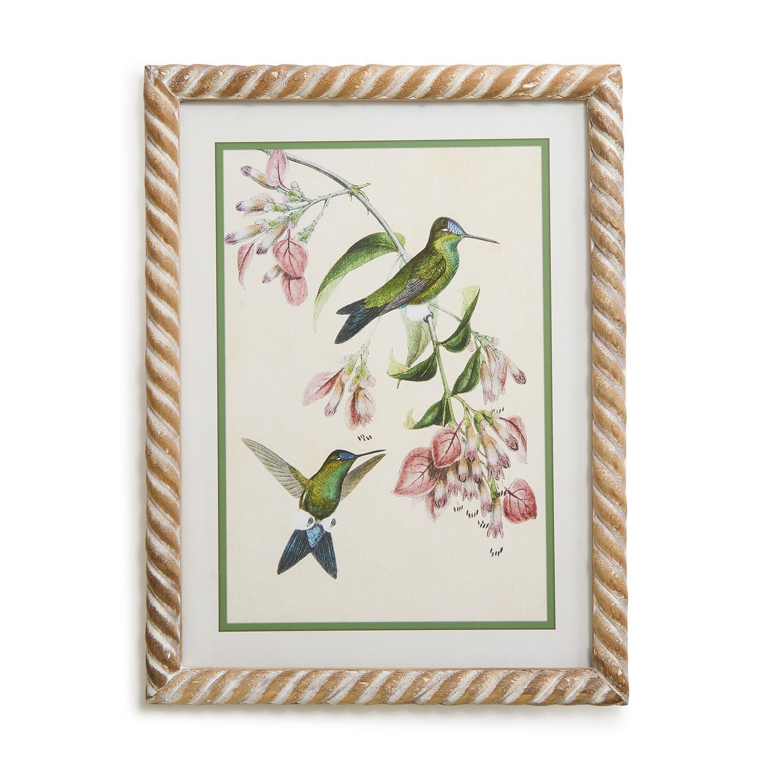 Hummingbird Framed Wall Art Set of 4