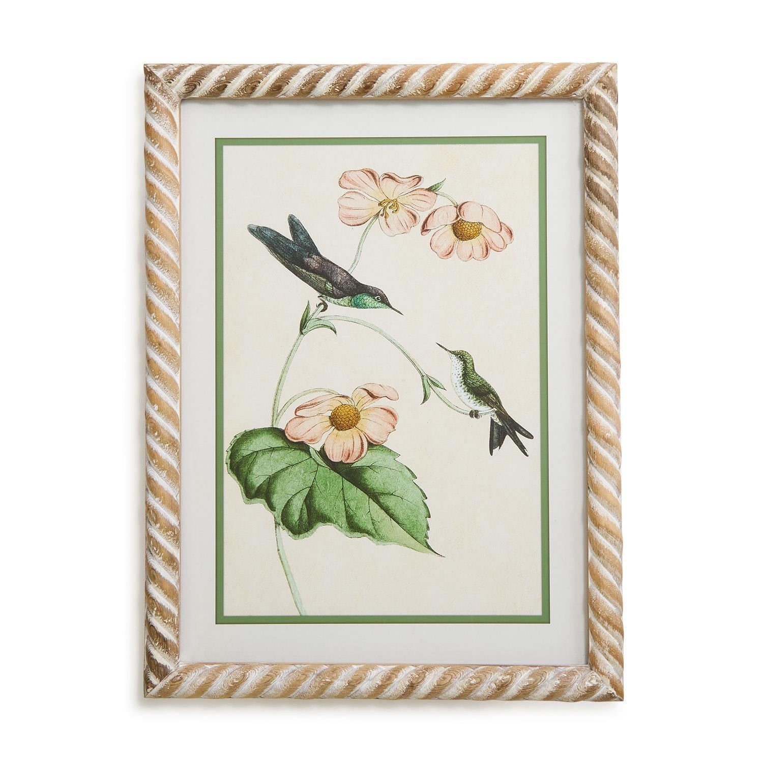 Hummingbird Framed Wall Art Set of 4
