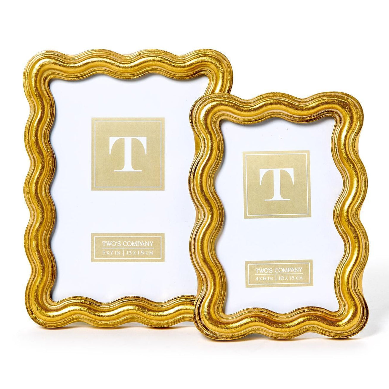 Triple Wave Photo Frame Set of 2