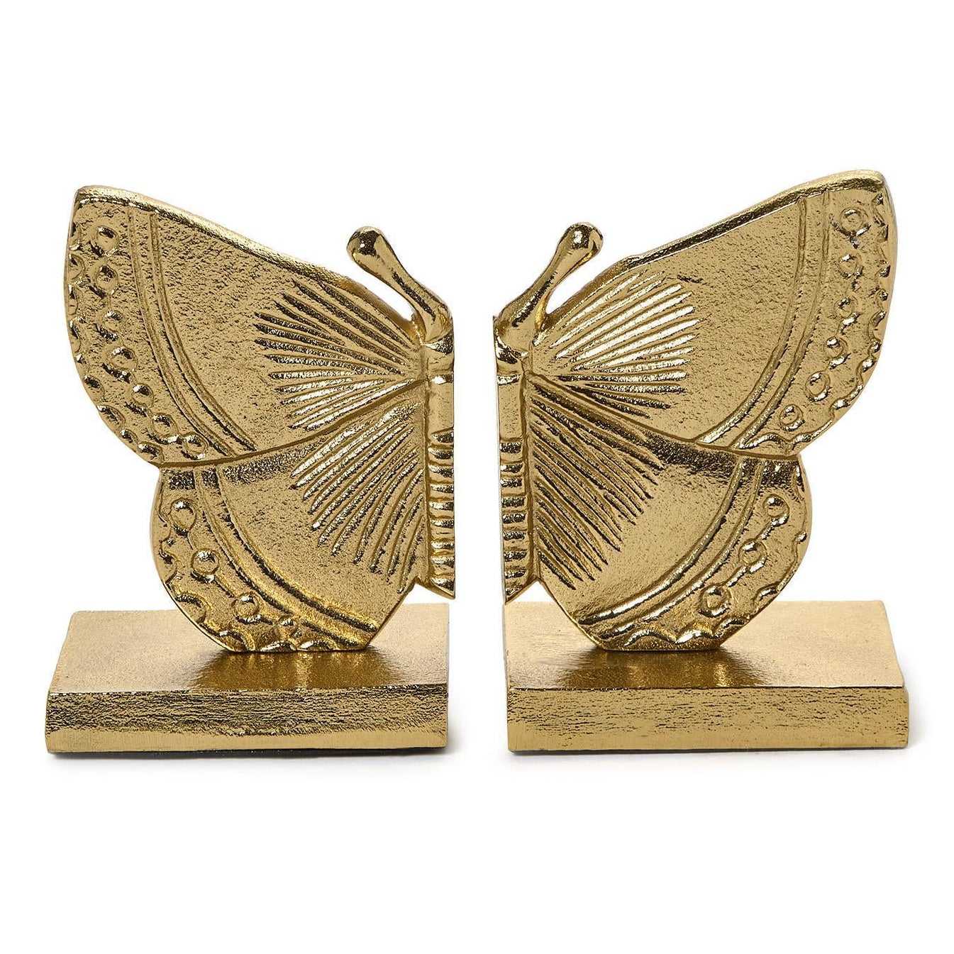 Fluttering Butterfly Bookend Set