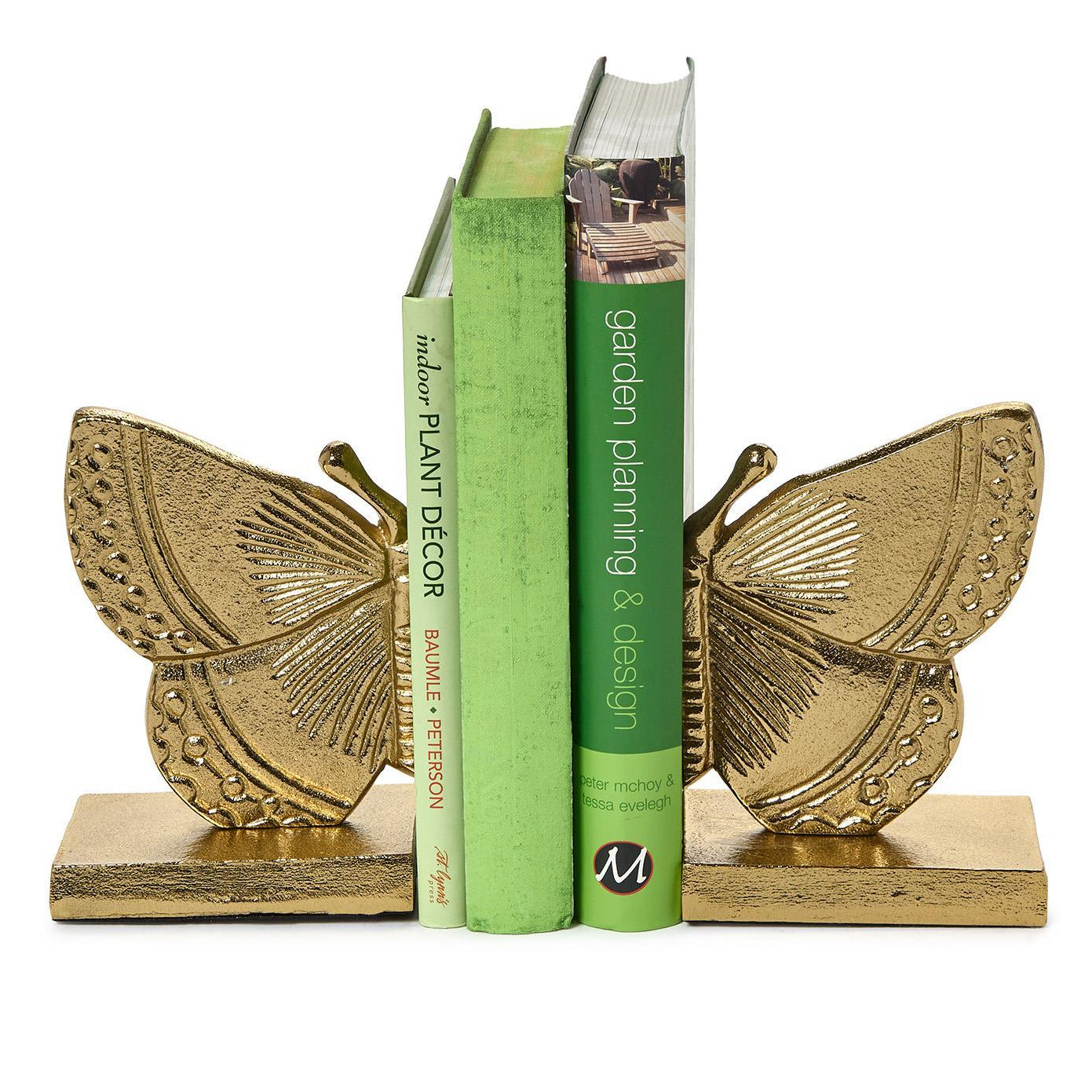 Fluttering Butterfly Bookend Set