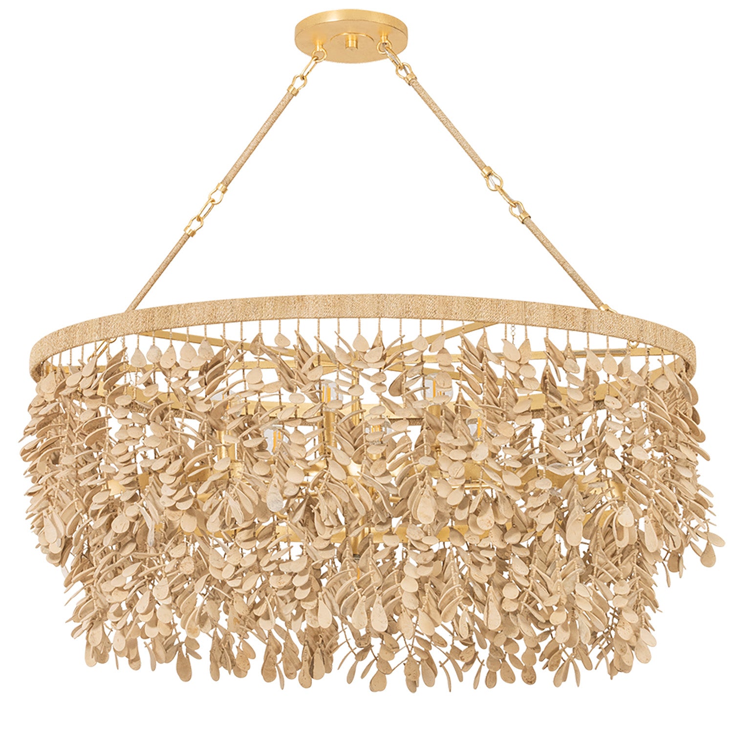 Corbett Lighting Naxos Linear Chandelier