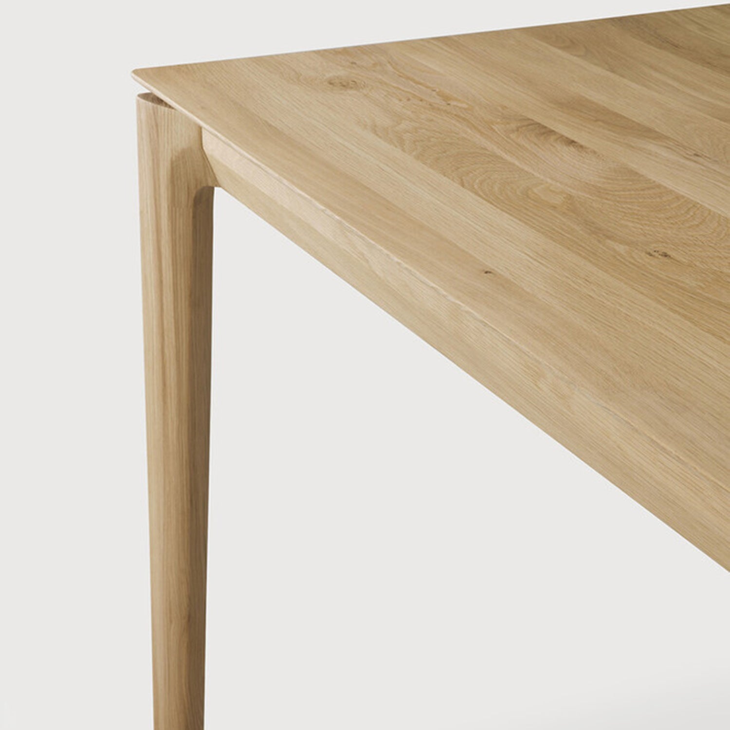 Ethnicraft Bok Oak Extendable Dining Table