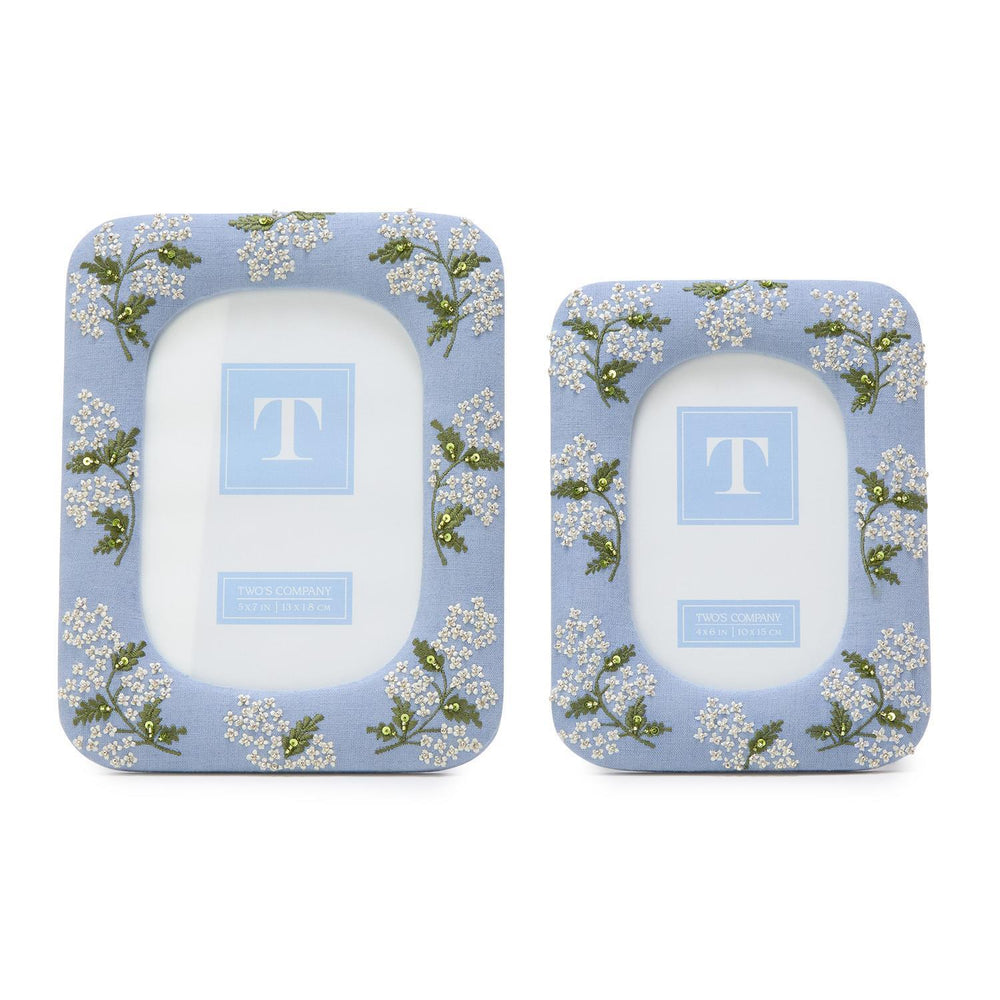 Hydrangea Photo Frame Set of 2