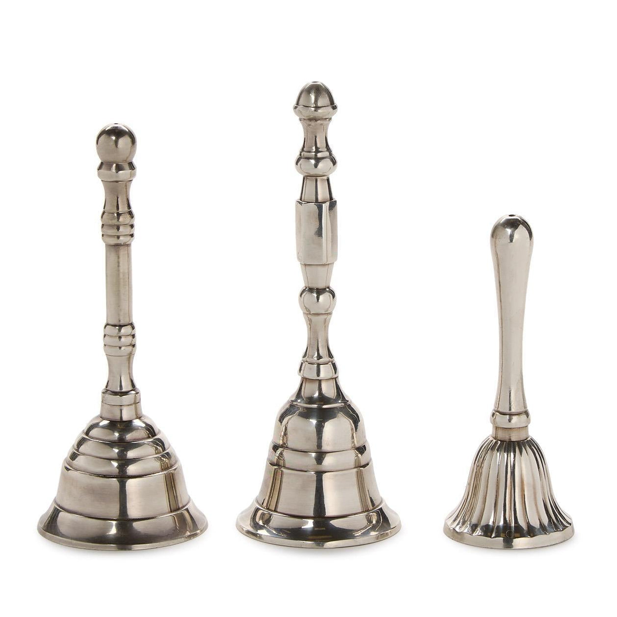 Silver Bells Set of 3