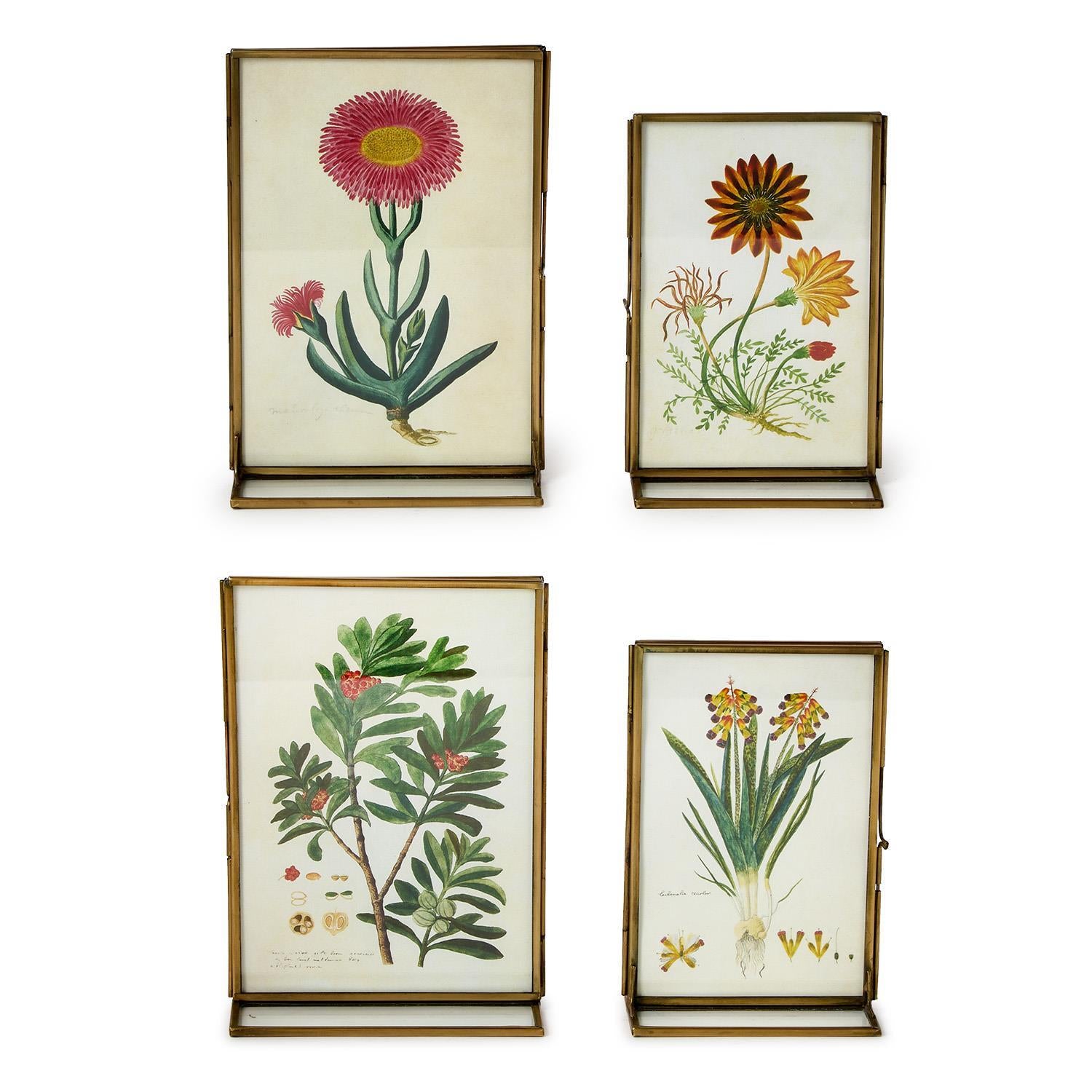 Double Sided Metal Photo Frame Set of 2