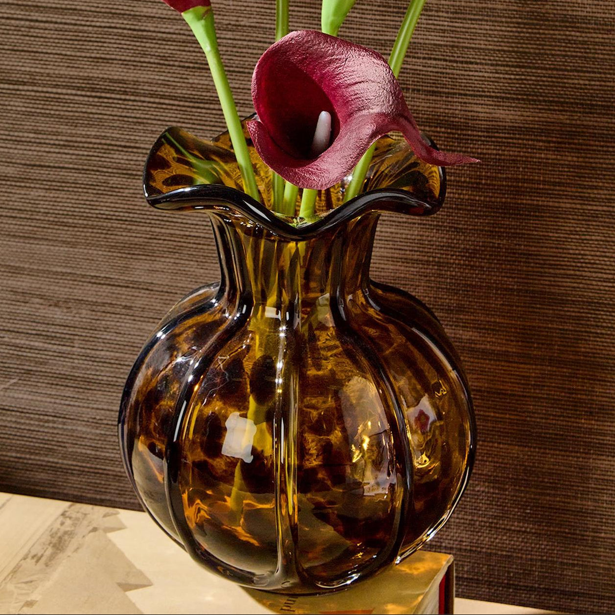 Ruffled Tortoise Vase