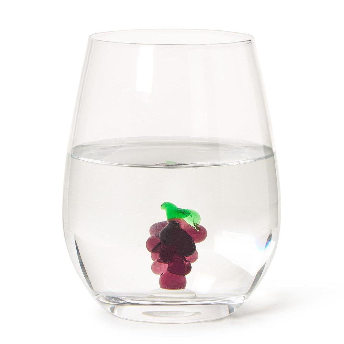 Grapes Stemless Wine Glass